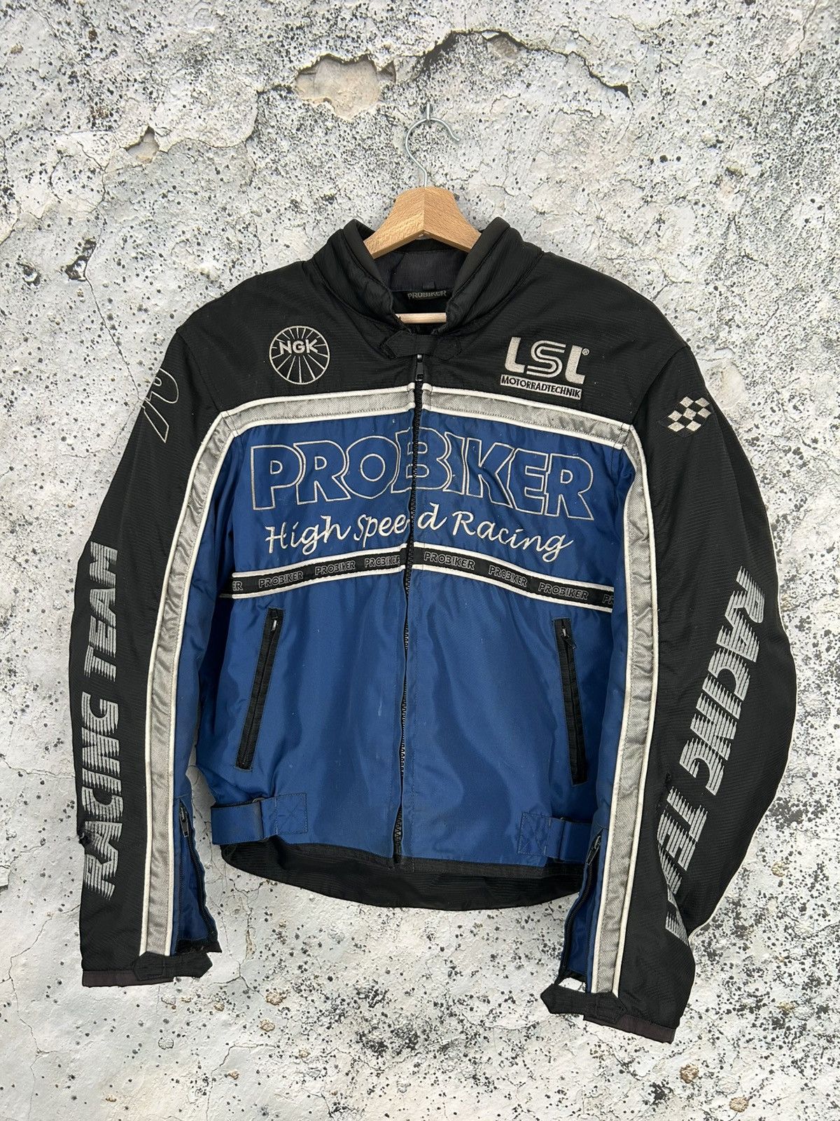 Vintage Vintage Probiker Racing Moto Jacket Avant Garde Punk Size US L / EU 52-54 / 3 - 1 Thumbnail