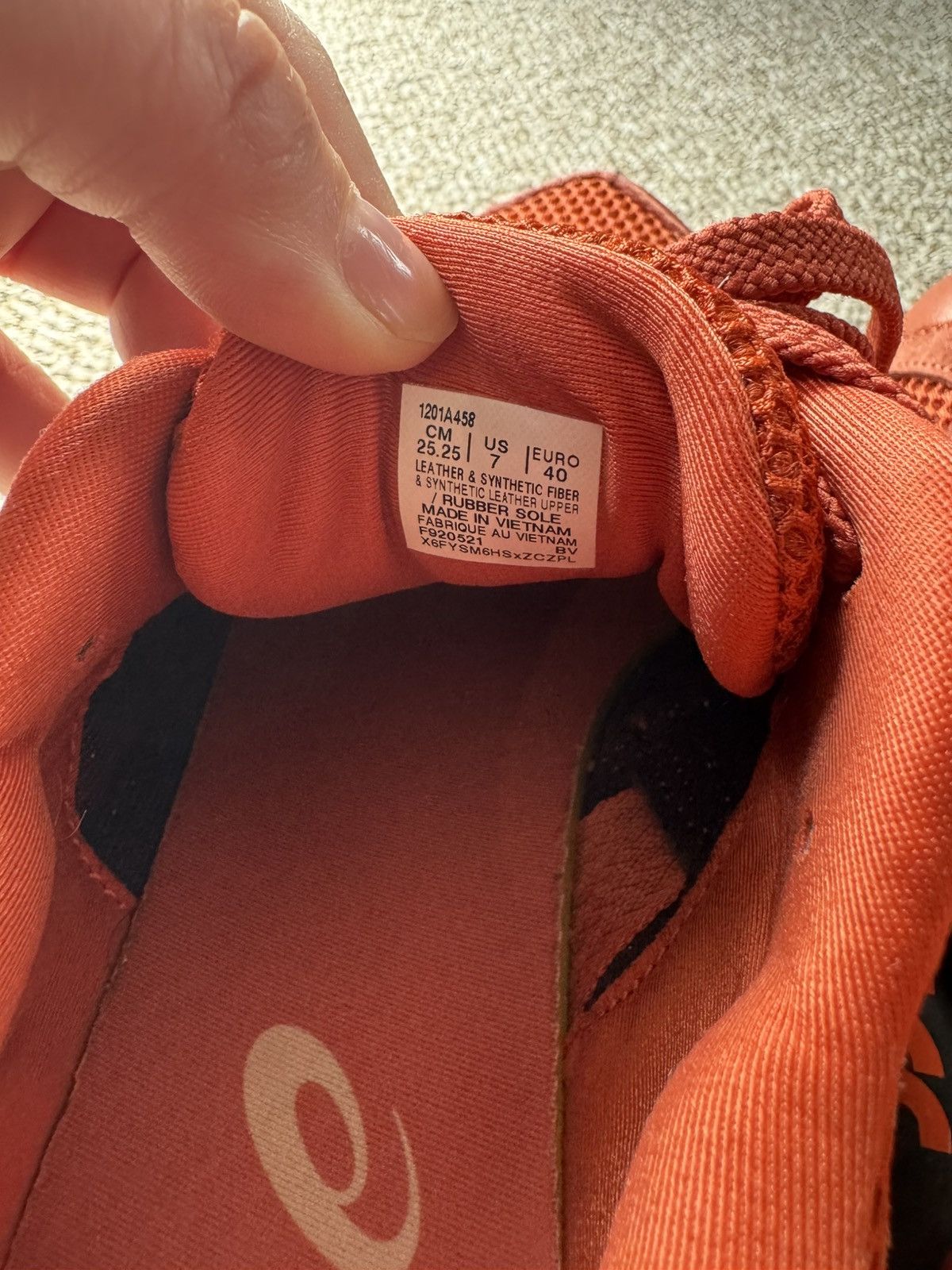 Asics × DENIM TEARS ASICS Gel-MC Plus Denim Tears Red Clay Brick Size 7 Men’s Size US 7 / EU 40 - 7 Thumbnail