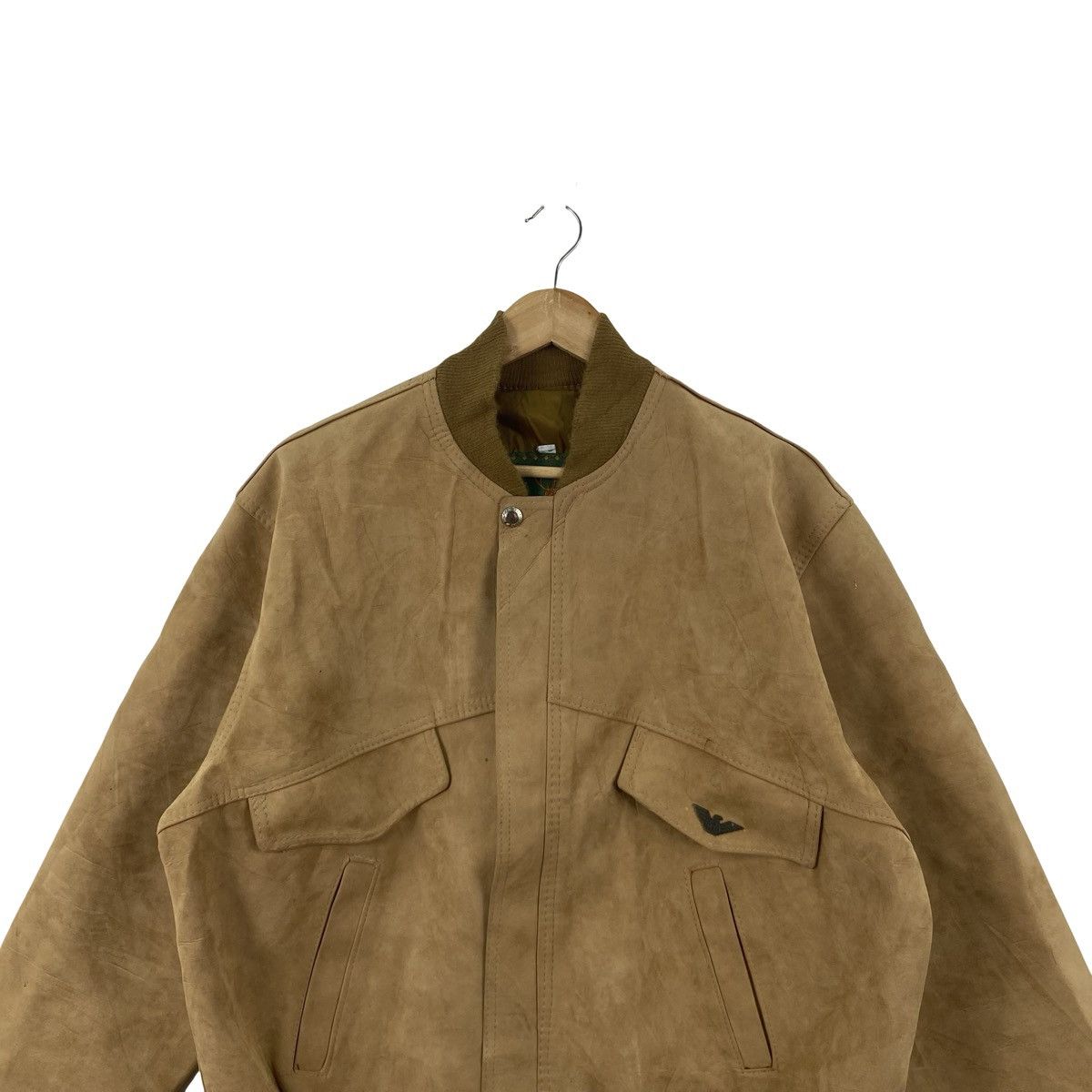 Vintage Vintage R.G.A. Italian Style Made in Italy Suede Leather Size US XXL / EU 58 / 5 - 2 Thumbnail