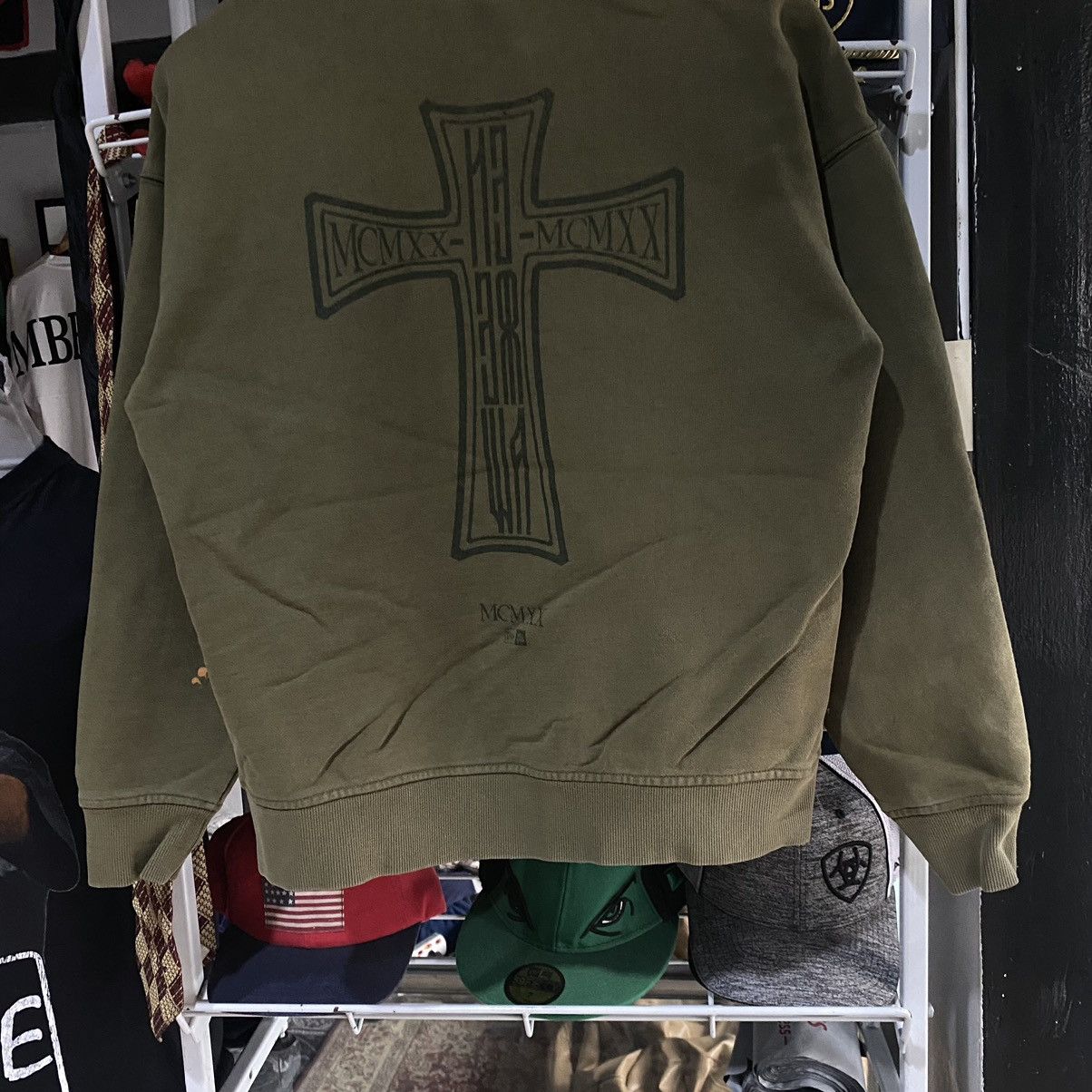 New Era Rare New Era Cross MCMXX Sweatshirts Small Oversize Size US S / EU 44-46 / 1 - 4 Thumbnail