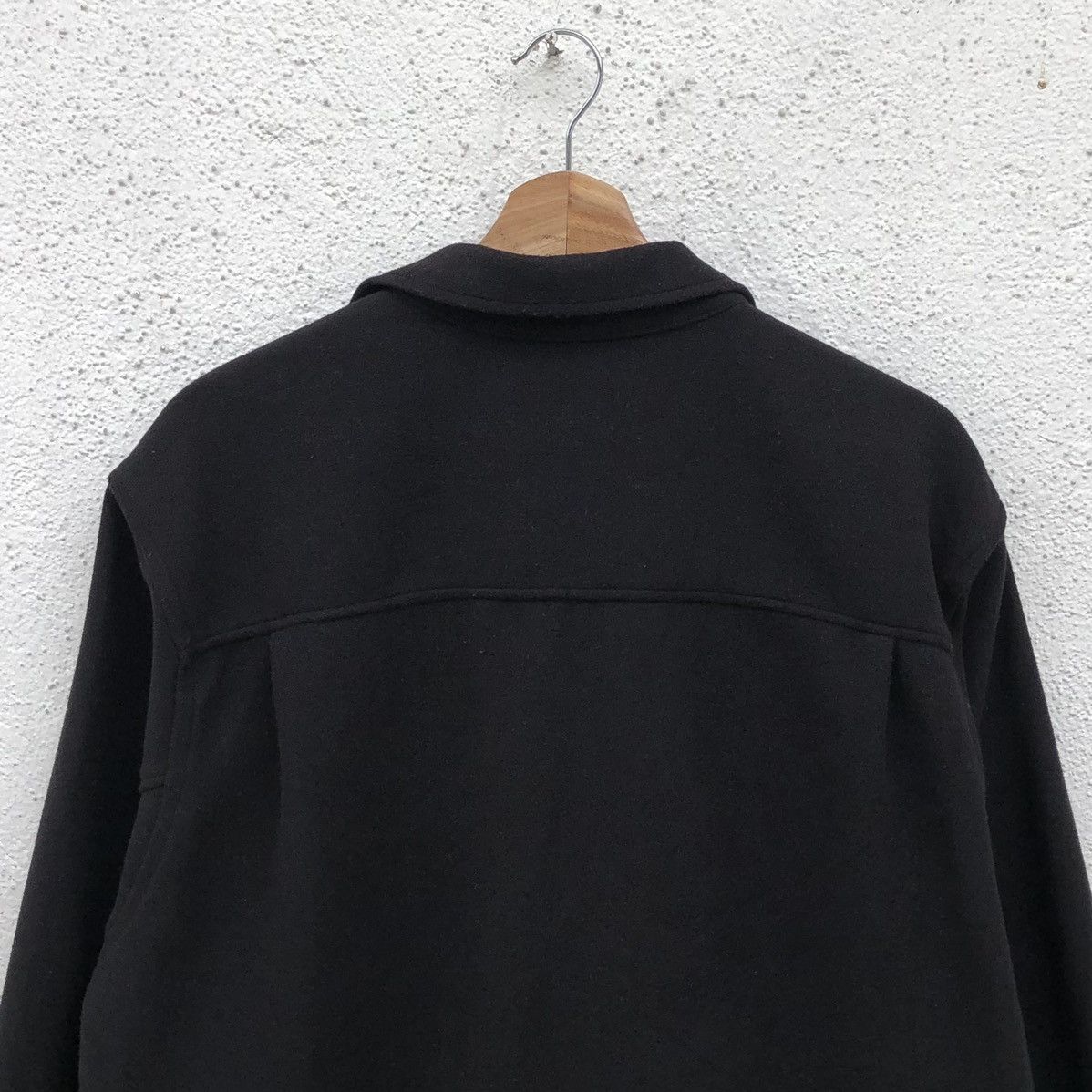 Undercover Undercover x Uniqlo GU Knit Melton Long Shirt Black Men’s Size US L / EU 52-54 / 3 - 7 Thumbnail