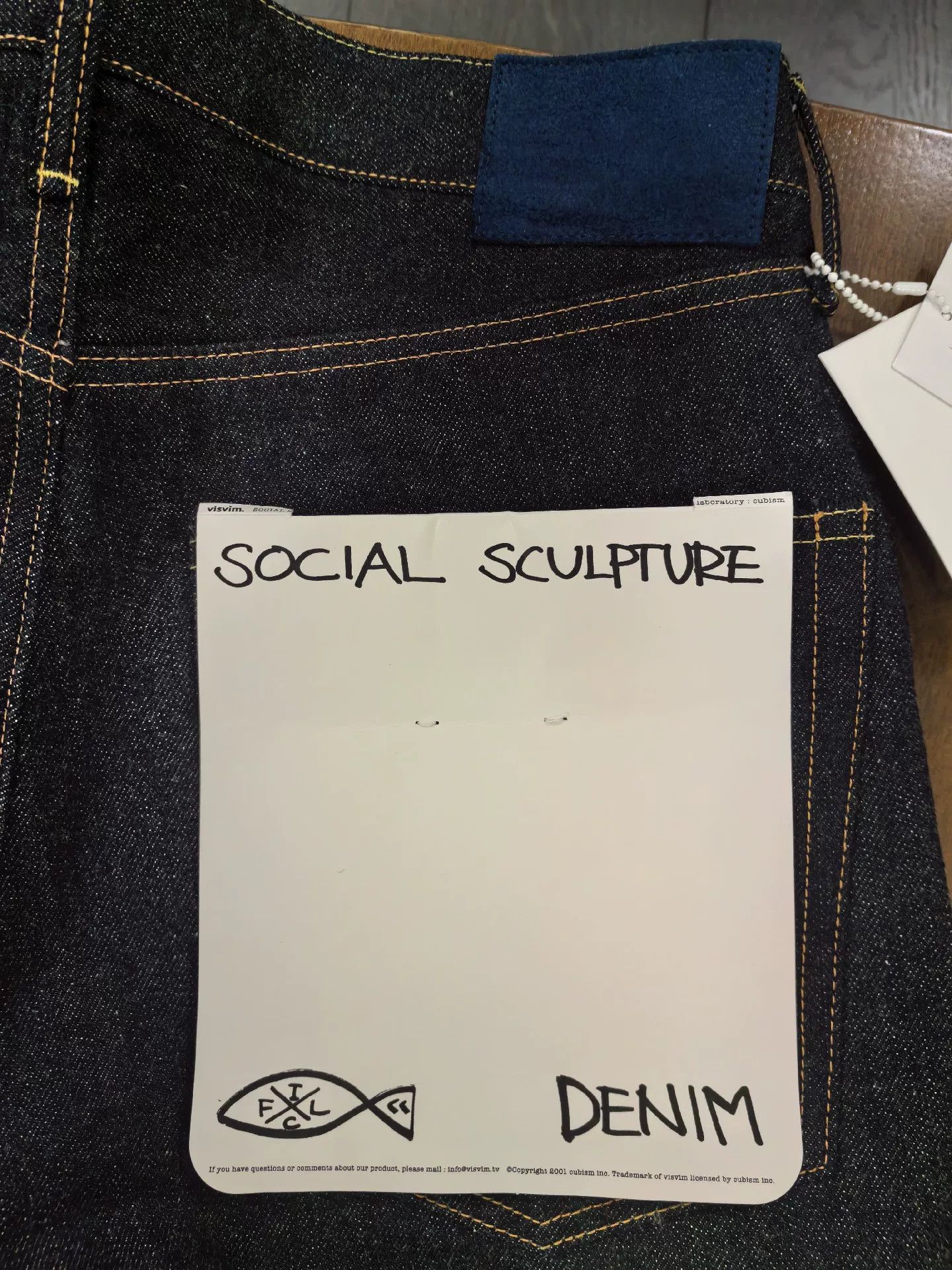 Visvim visvim Social Sculpture 01 Raw Jeans Size US 32 / EU 48 - 1 Thumbnail