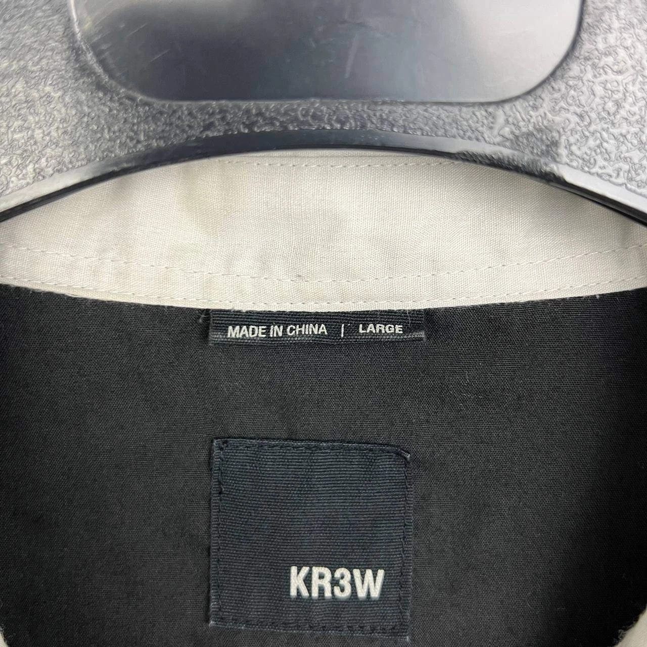 KREW Kr3w Shirt Men Button Up Short Sleeve Pocket Collared L Size US L / EU 52-54 / 3 - 7 Thumbnail