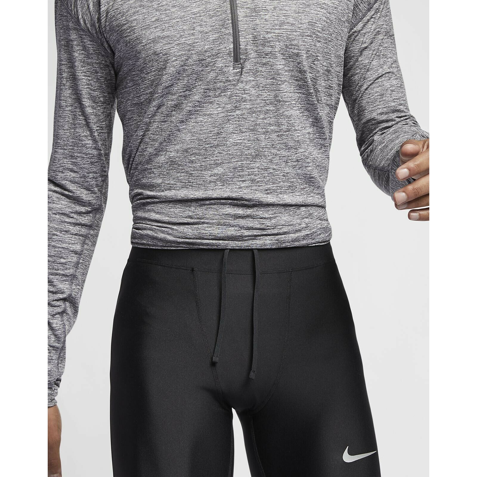 Nike Nike Mobility Running Dry Compression Tights Blk Mens Small Size US 28 / EU 44 - 8 Thumbnail