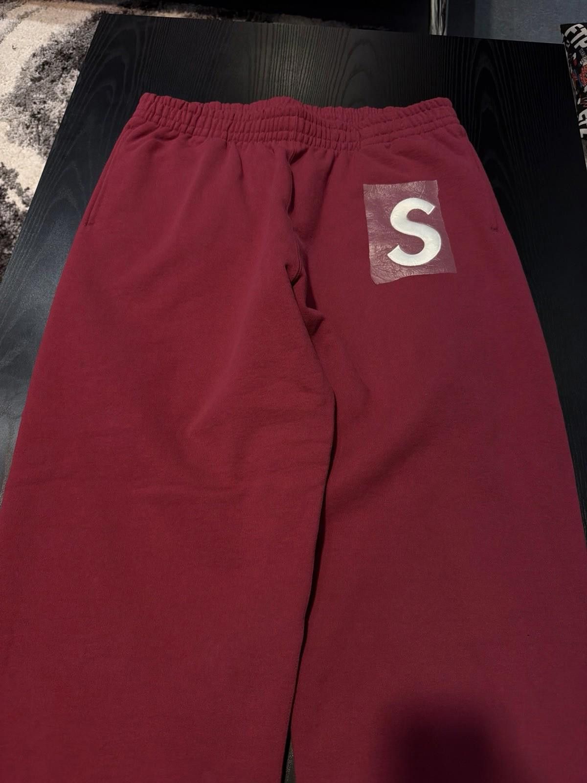 Supreme Supreme S Logo Sweatpants Red (SS25) Brand New Size XXL Size US 40 / EU 56 - 7 Thumbnail
