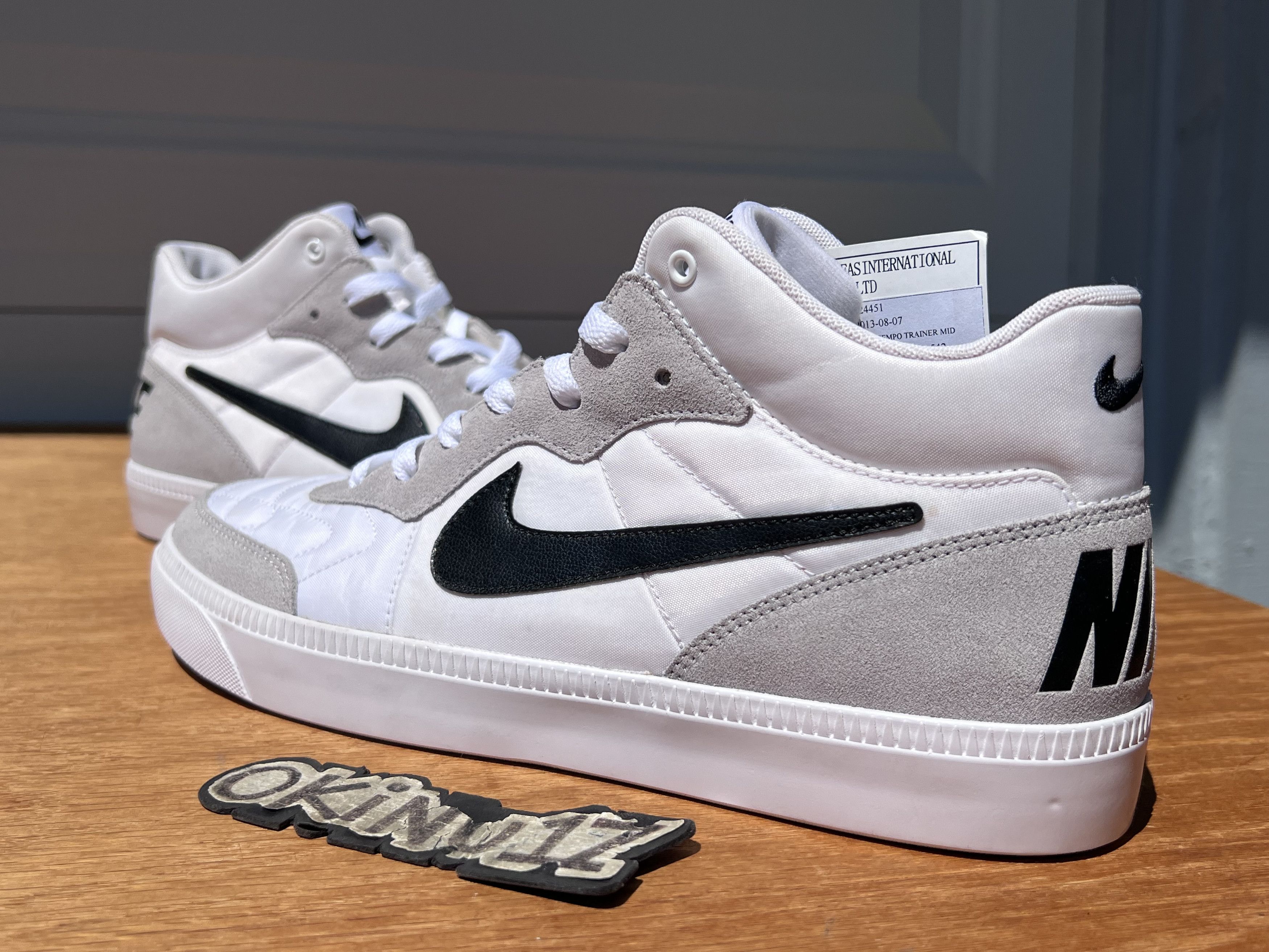 Nike 2014 Nike Tiempo Trainer Mid LOOKESEE SAMPLE NSW sz. 9 Size US 9 / EU 42 - 11 Thumbnail