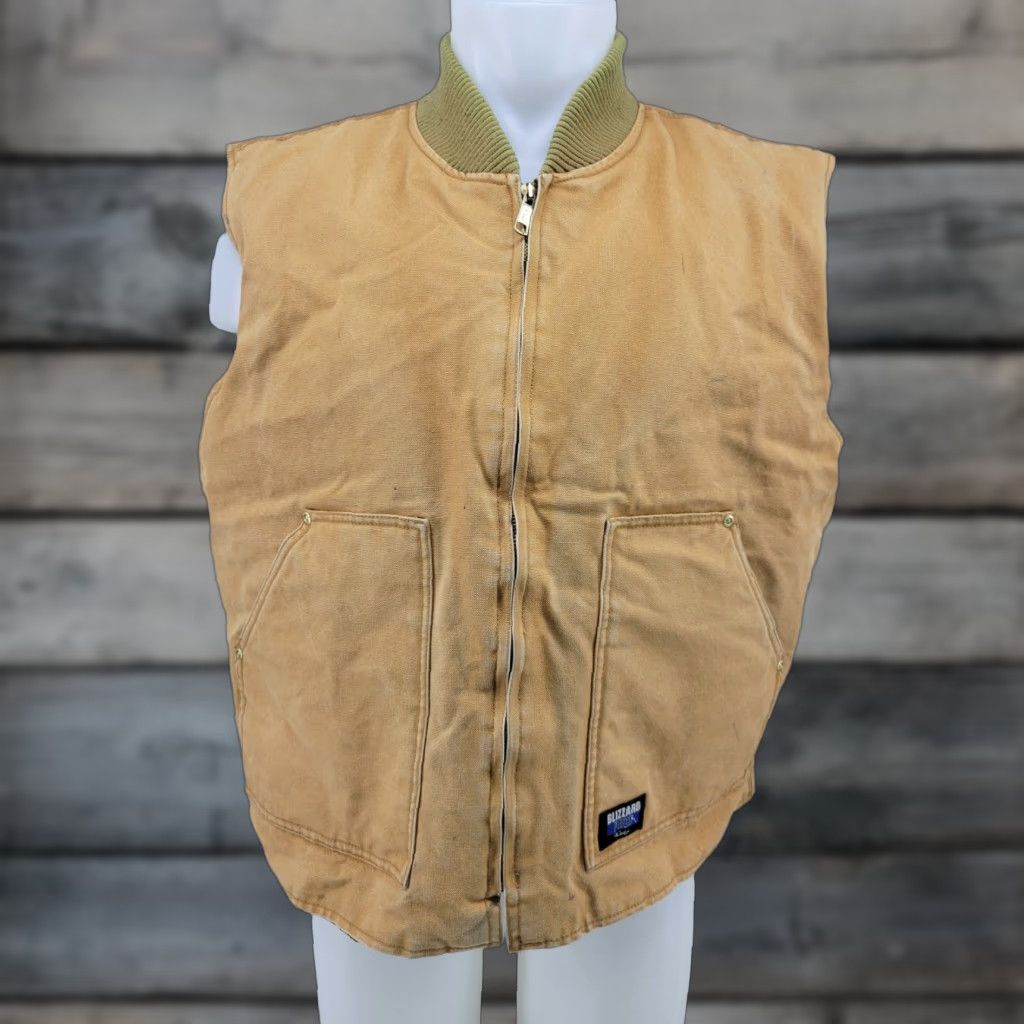 Walls VINTAGE Distressed Walls Blizzard Pruf Work Vest Coat Mens XL Regular Style Work Vest Coat Mens XL Regular Brown Canvas Coat Size US XL / EU 56 / 4 - 1 Thumbnail