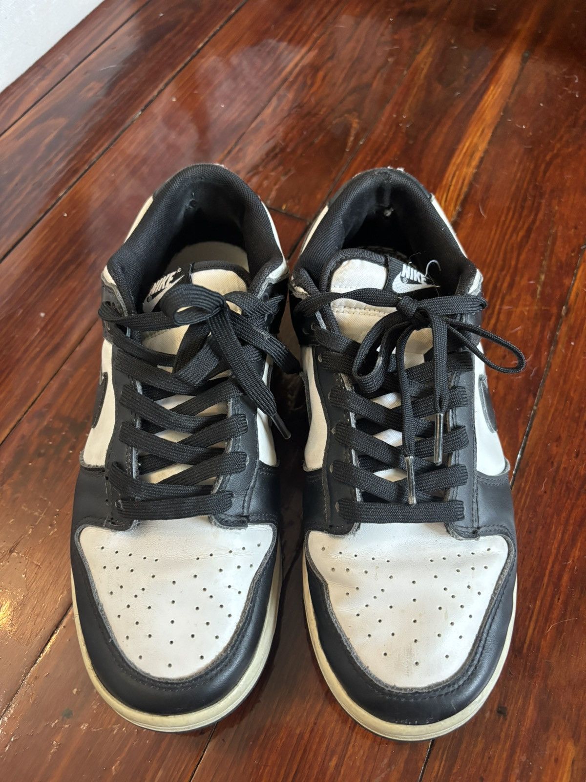 Nike DUNK LOW ‘BLACK WHITE’ Size US 8 / EU 41 - 2 Thumbnail