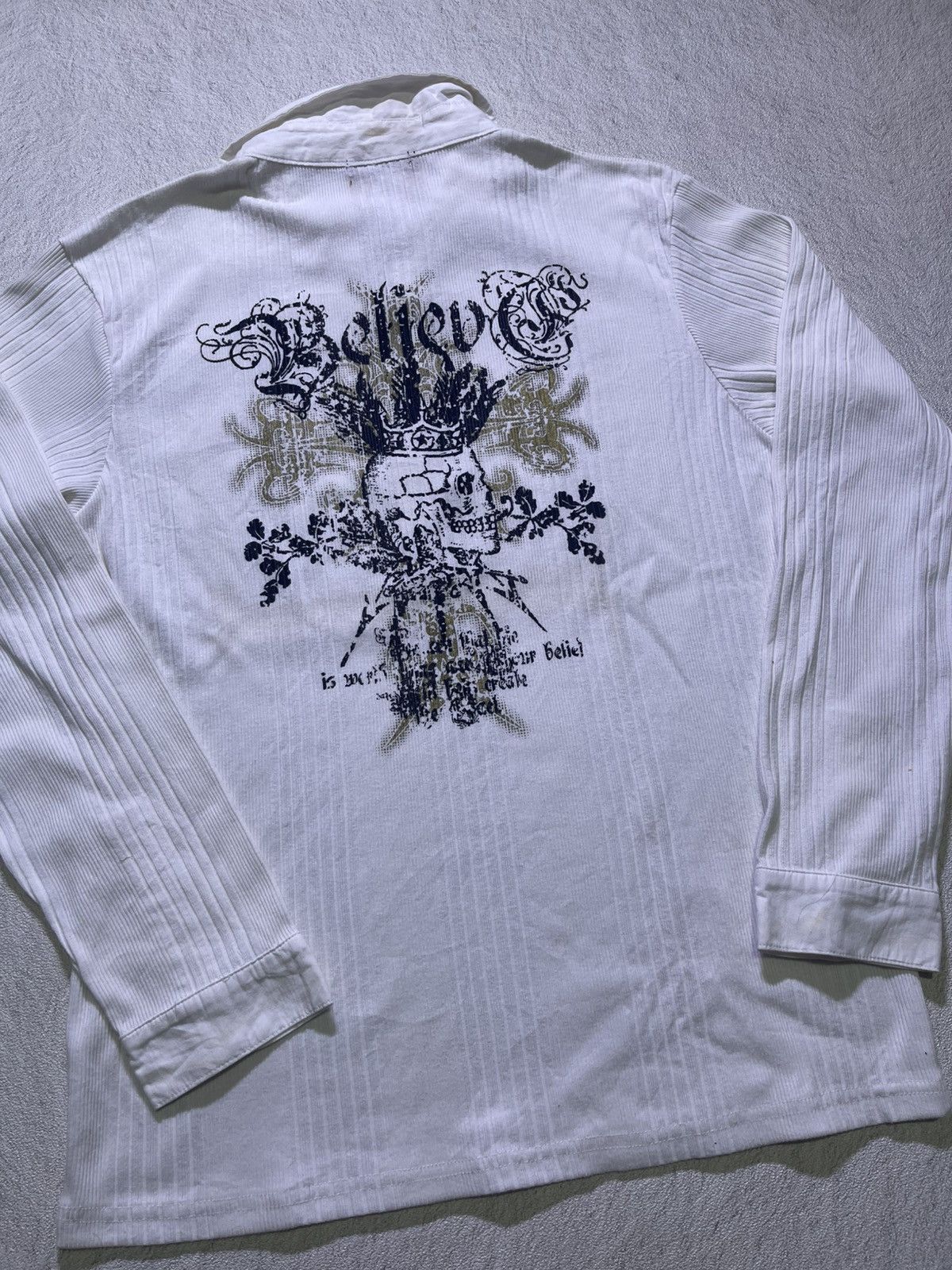 Japanese Brand Y2K BKLB long sleeve tshirt Size US M / EU 48-50 / 2 - 2 Thumbnail