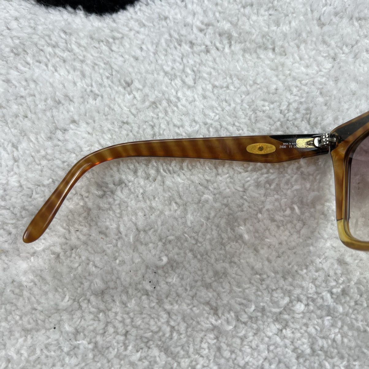 Dior × Vintage Christian Dior 80s Austria 2400 Vintage Unisex Sunglasses Size ONE SIZE - 12 Thumbnail