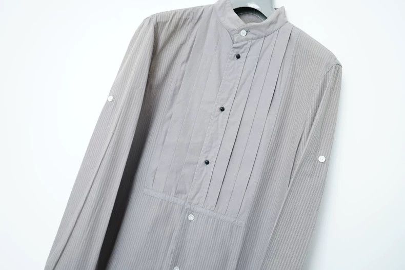 Number (N)ine Number (N)ineCourt shirt with organ pleated front collar 25 Size US M / EU 48-50 / 2 - 3 Thumbnail