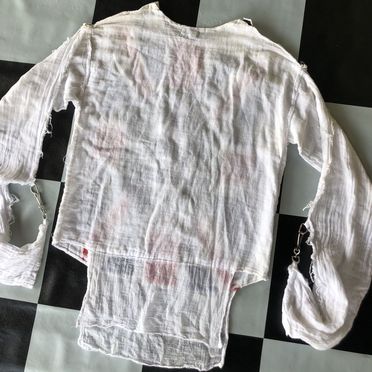 Vintage Vintage S.E.X Sex Pistols God Save The Queen Muslin Shirt Size US S / EU 44-46 / 1 - 7 Thumbnail