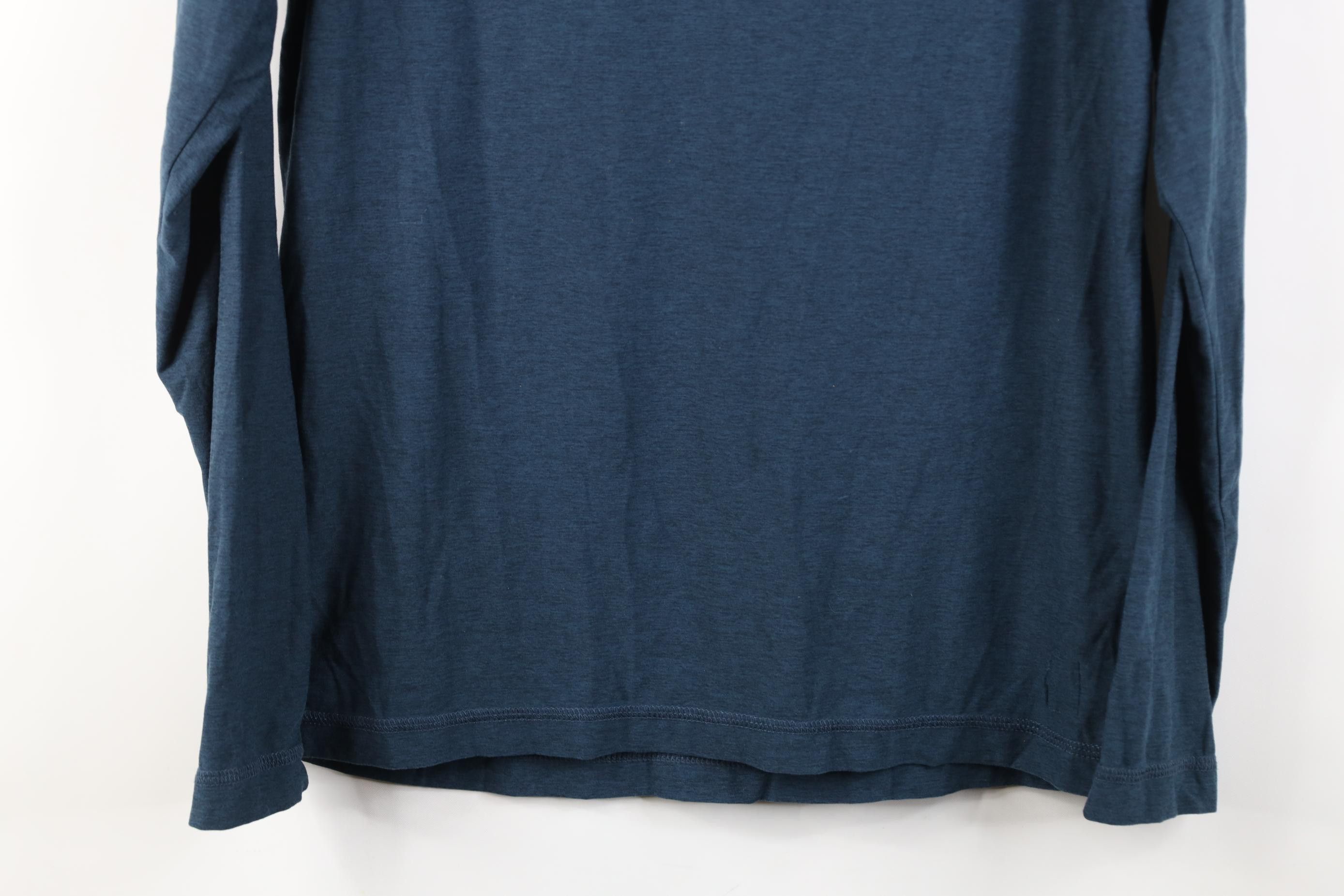 Vuori Vuori Tech Knit Running Jogging Gym Long Sleeve T-Shirt Blue Size US S / EU 44-46 / 1 - 9 Thumbnail