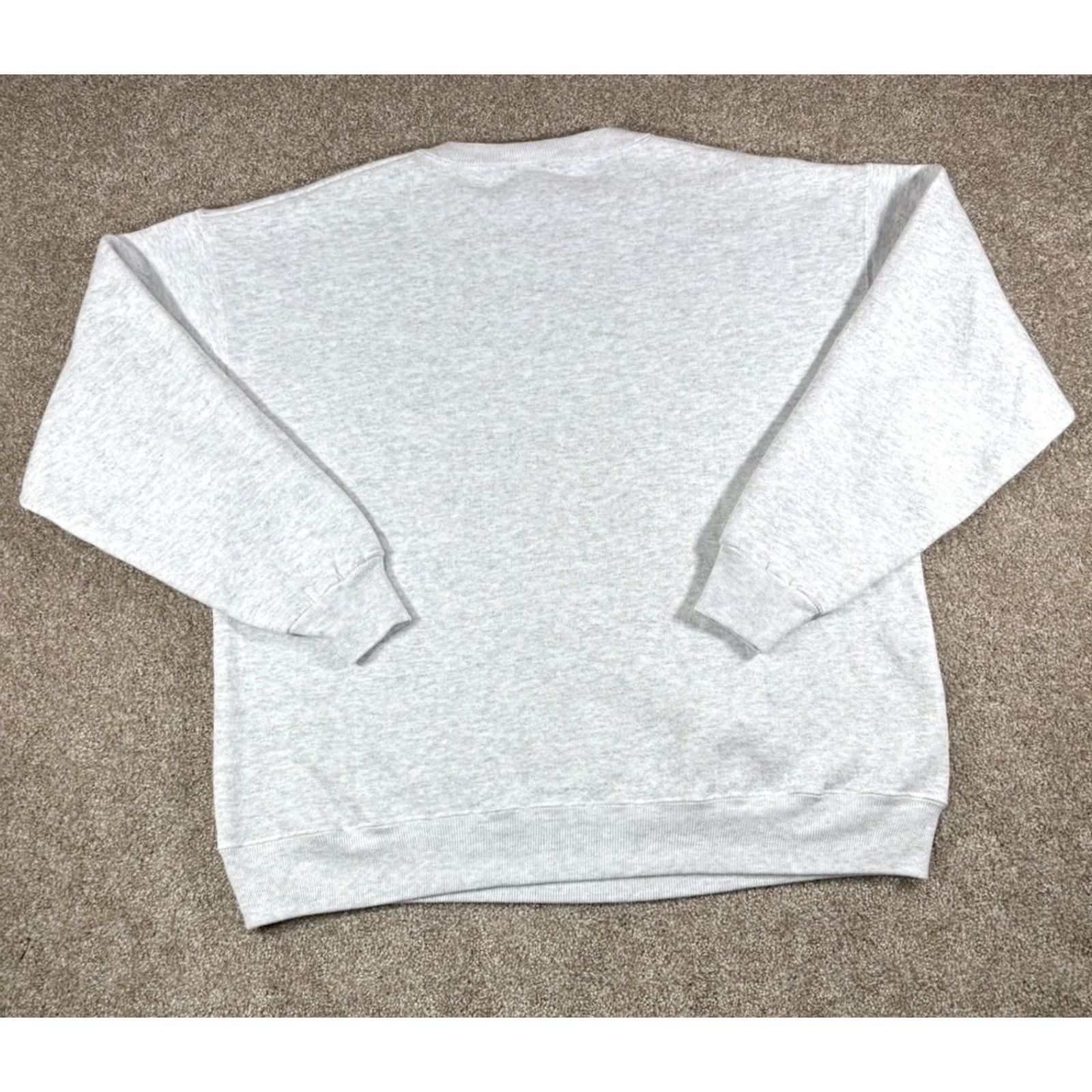 Nutmeg VINTAGE Nutmeg Sweatshirt Crew Neck Unisex Adults L Gray 1996 Rose Bowl 90s College Sports Graphic Print Heavyweight Pullover USA Size US L / EU 52-54 / 3 - 4 Thumbnail