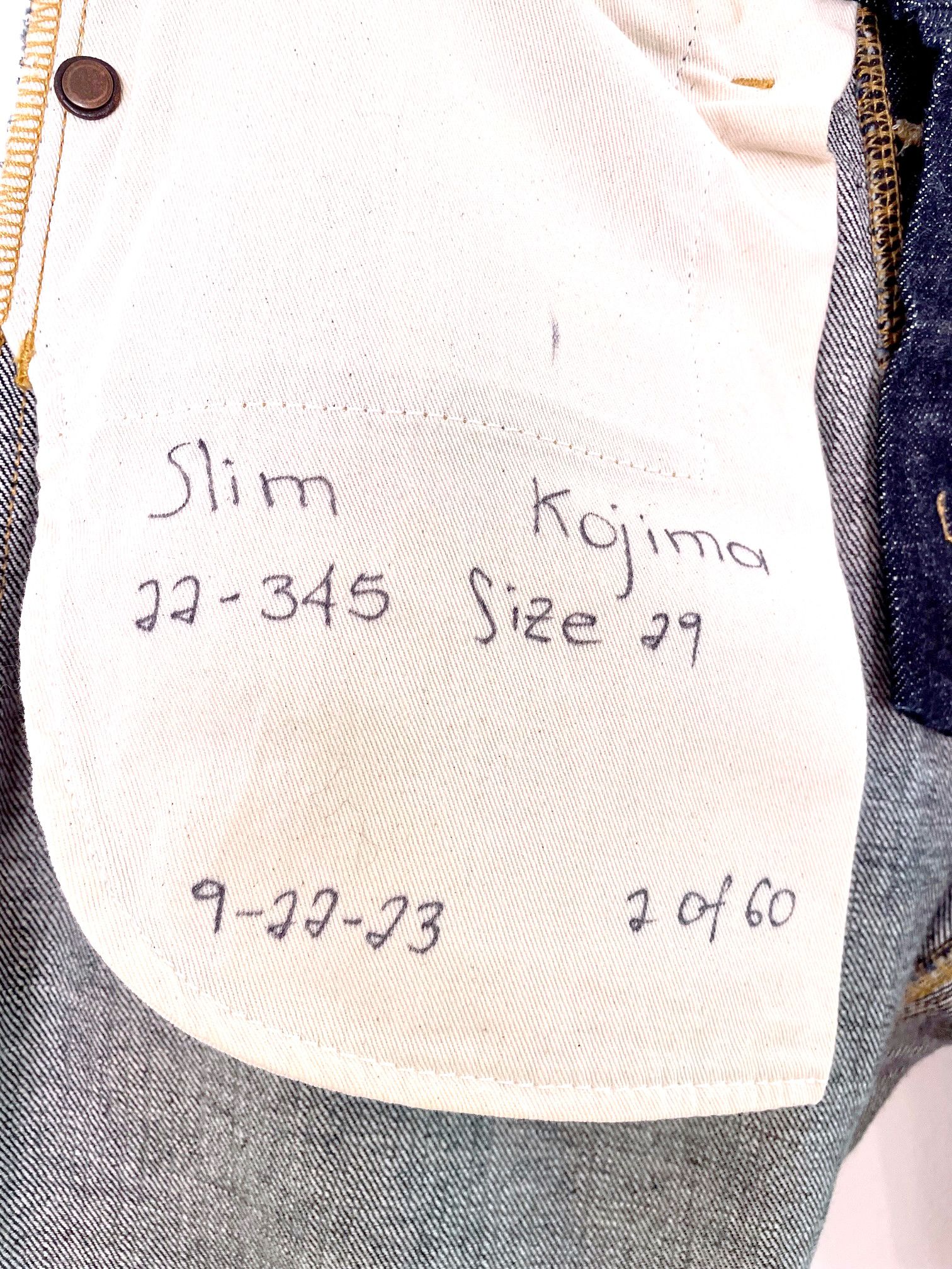 Shockoe Atelier Shockoe Atelier - Slim Kojima Denim Size US 29 - 4 Thumbnail