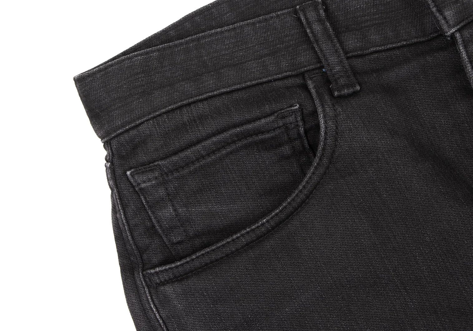 Junya Watanabe Black Denim Pants with Mixed Fabric Details, Size XS Size US 28 / EU 44 - 10 Thumbnail
