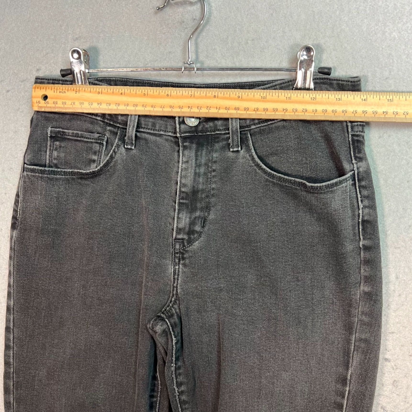 Levi's Levis Jeans High Rise Skinny Size 27 Gray Denim Womens Size 27" / US 4 / IT 40 - 6 Thumbnail