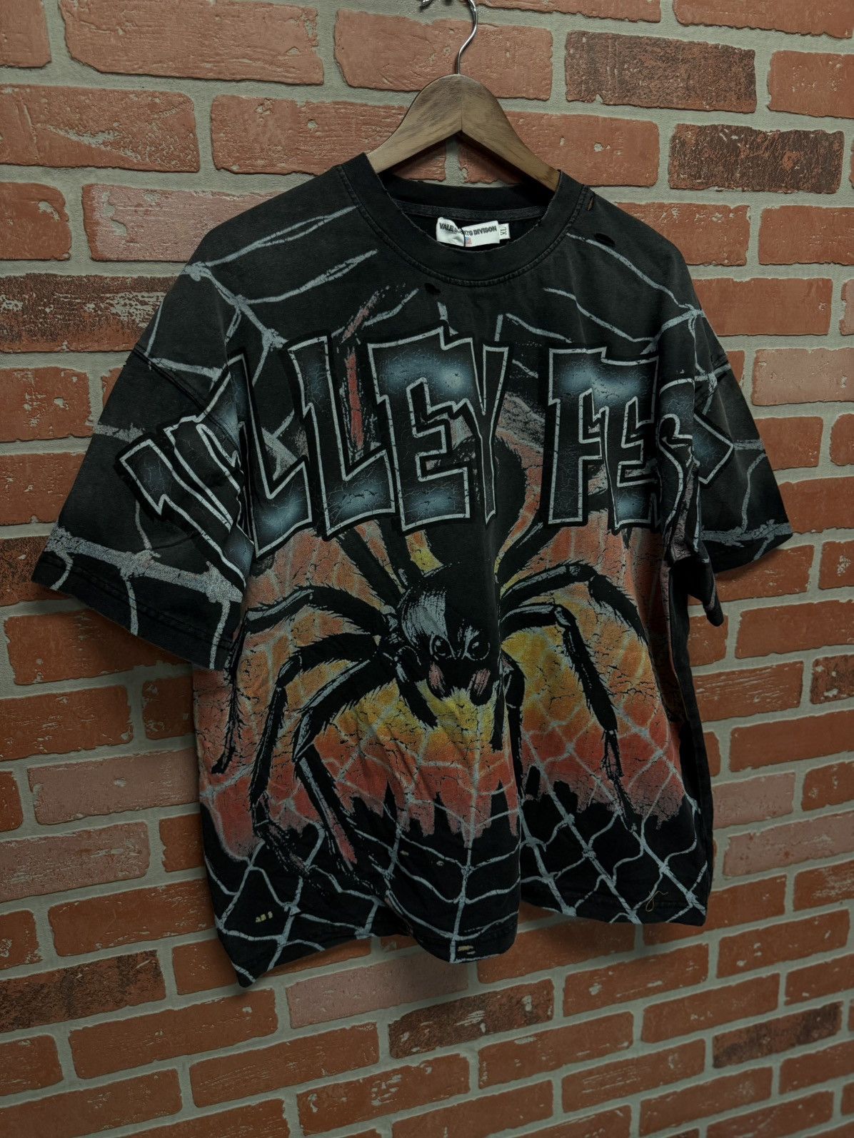 Vale Vale Valley Widow Web Tee Shirt Size XL Brand New Size US XL / EU 56 / 4 - 2 Thumbnail