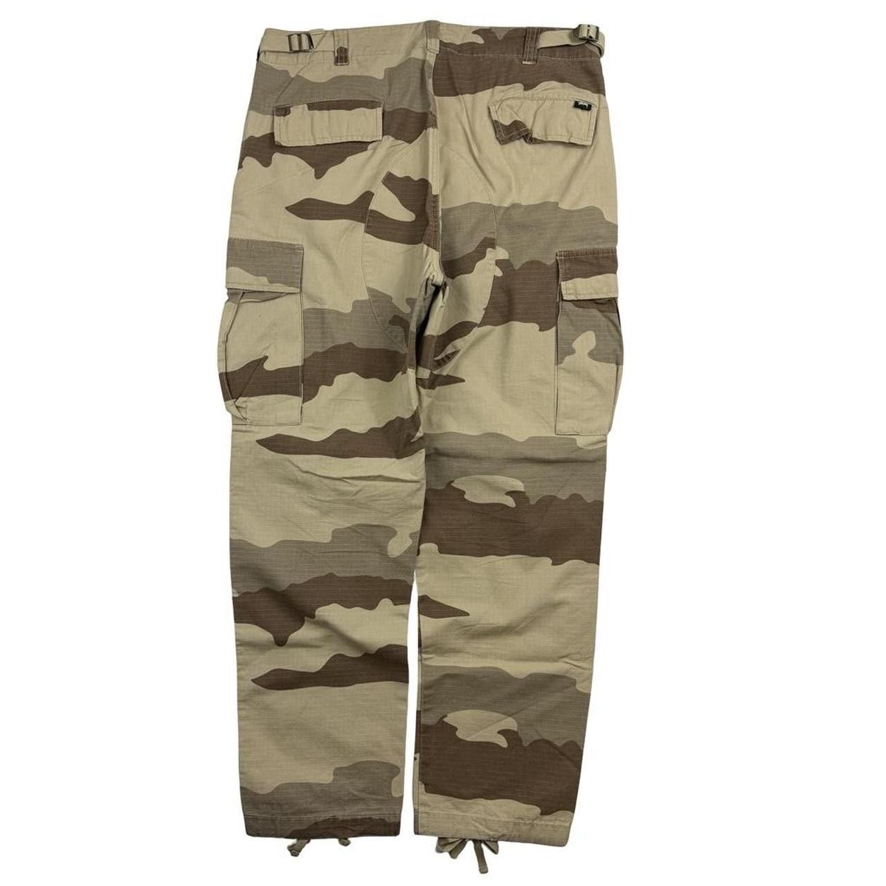 Stussy Vintage Stussy Camo Cargo Trousers - Waist: 32” Size US 32 / EU 48 - 2 Thumbnail