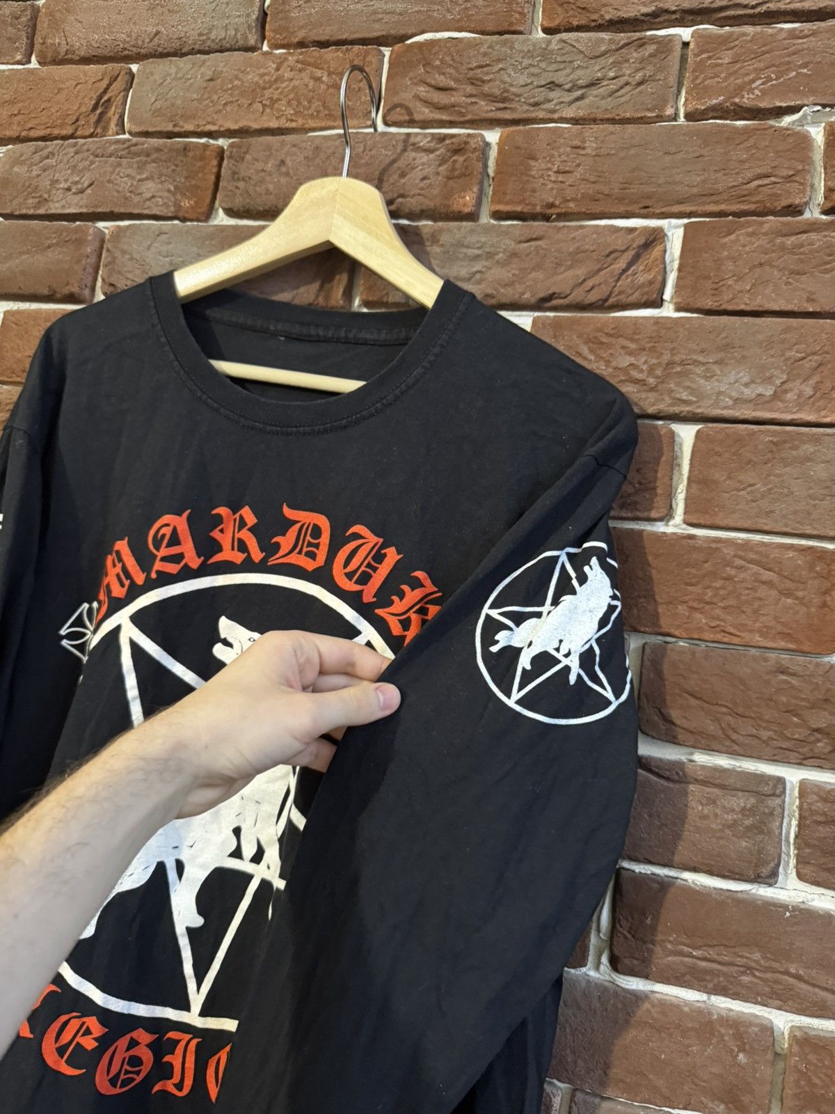 Band Tees Rare Marduk Legions Wolf Black Metal Band Tee L Size US L / EU 52-54 / 3 - 3 Thumbnail