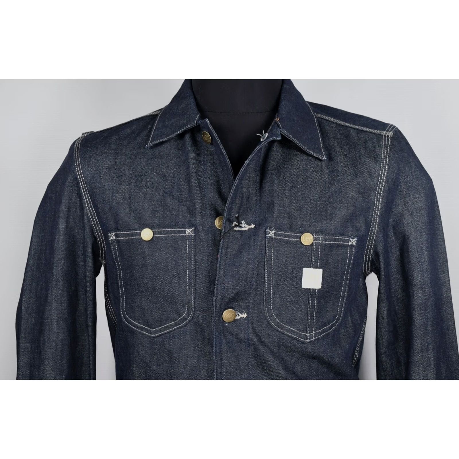 Lee Lee x H&M Denim Jacket XS Mens Blue 80%Cotton 20%True Hemp Casual Denim Jacket XS Mens Lee x H&M Size US XS / EU 42 / 0 - 2 Thumbnail