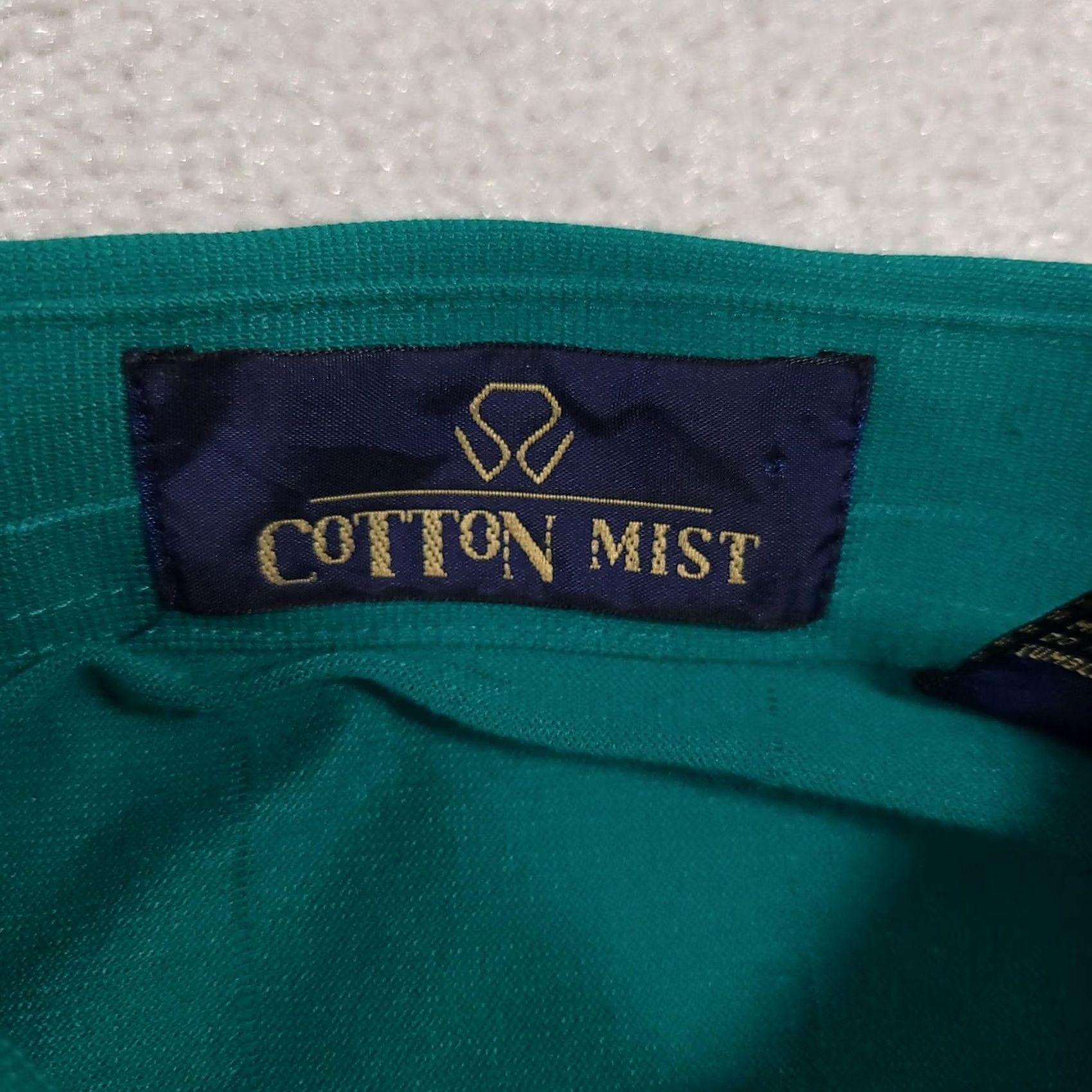 Vintage Cotton Mist Polo Shirt Mens M Green Short Sleeve Pocket Retro Pullover Tee Size US M / EU 48-50 / 2 - 6 Thumbnail