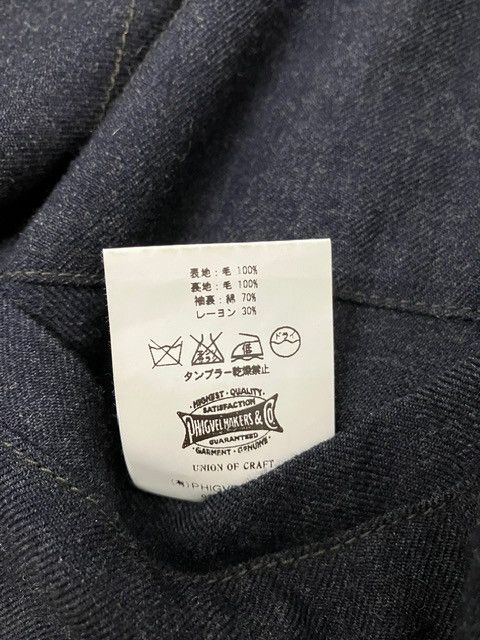 PHIGVEL MAKERS & Co. Phigvel Naval Overcoat (Pea coat) Size 38, Japan Size US S / EU 44-46 / 1 - 4 Thumbnail