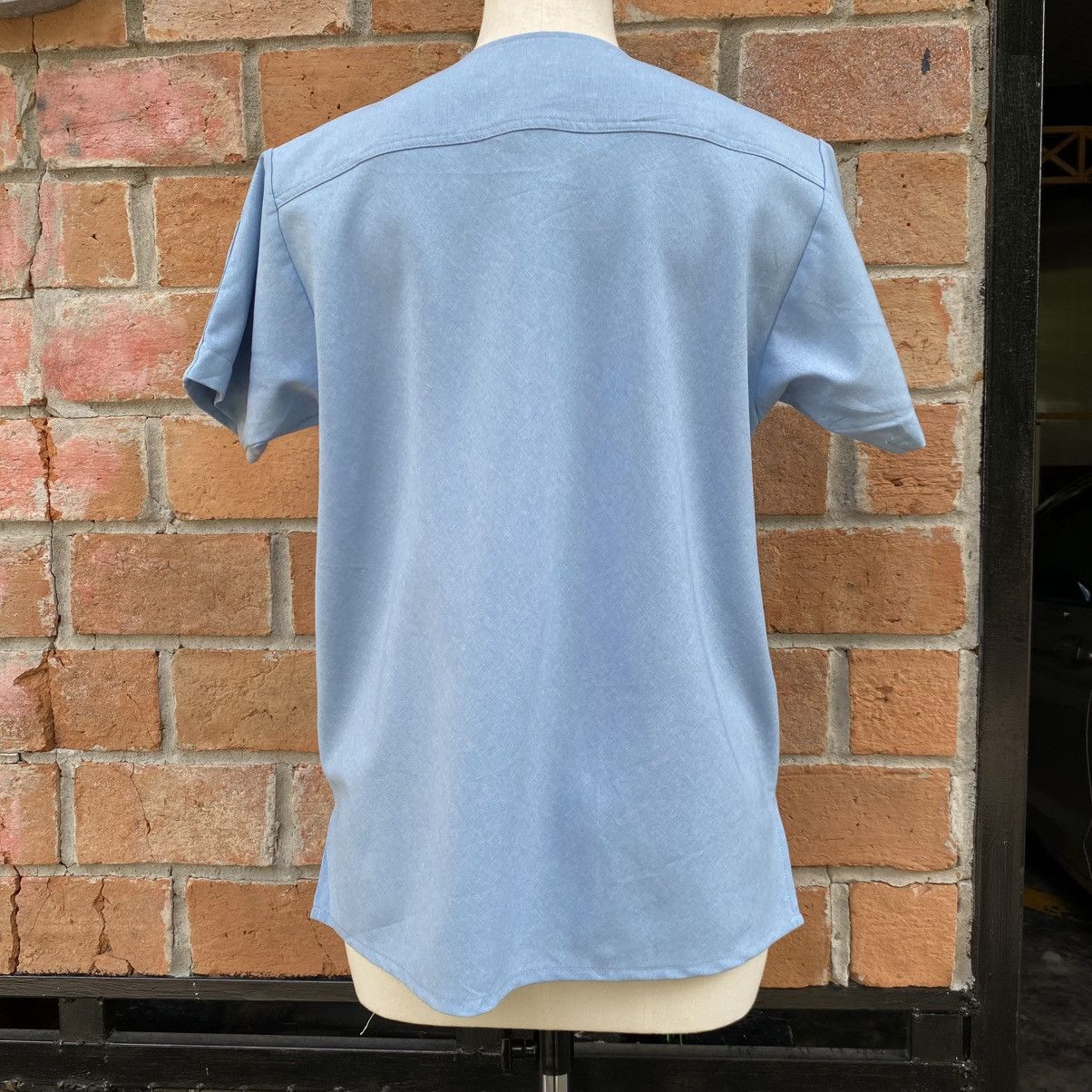 Dickies FOLK Dickles Light Blue V-Neck Scrub Top – Dickies Workwear Size S / US 4 / IT 40 - 10 Thumbnail