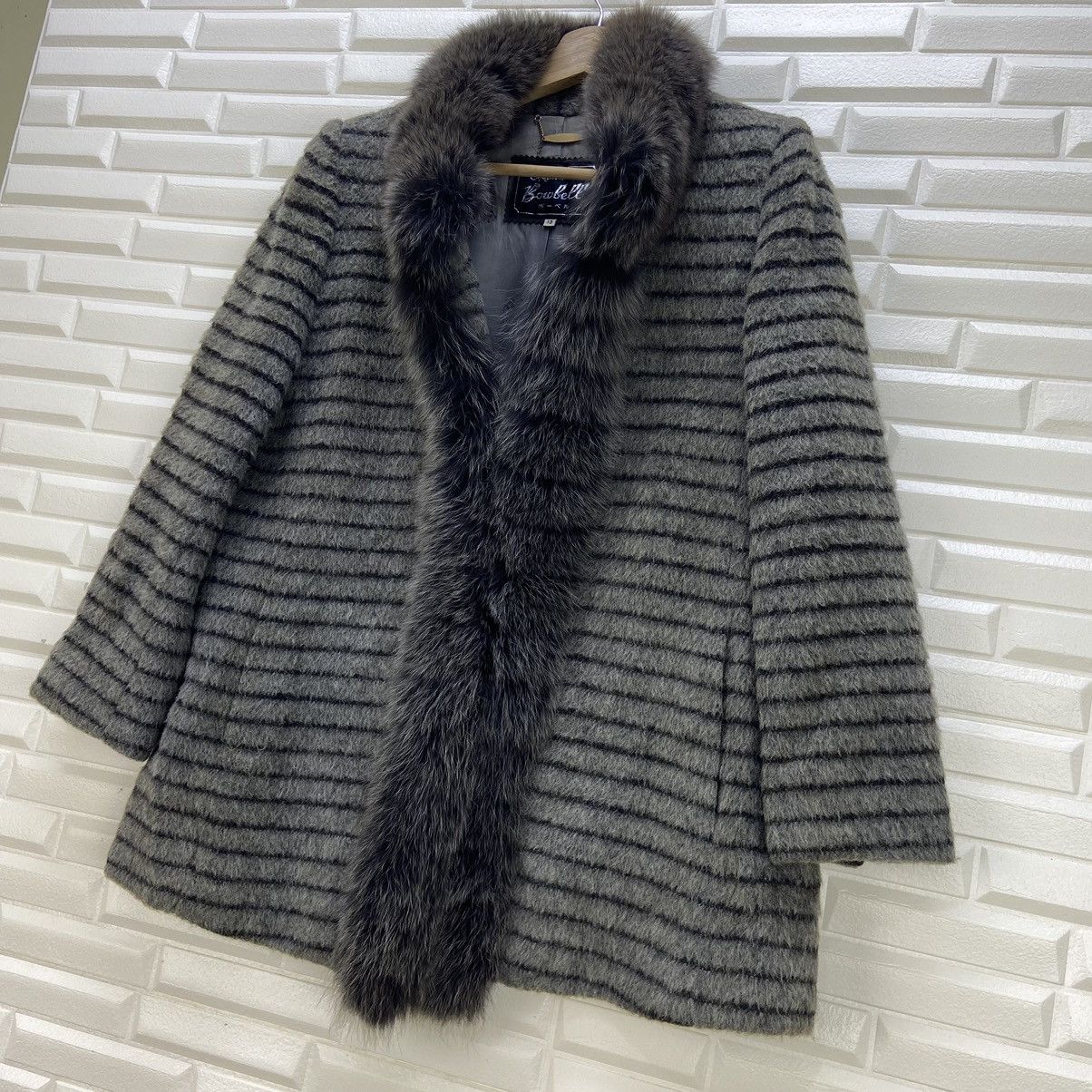 Japanese Brand Japanese Brand Chigusa Bowbell Faux Fur Winter Coat Size M / US 6-8 / IT 42-44 - 11 Thumbnail