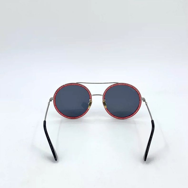 Gucci Gucci Blue round frame bee sunglasses Size ONE SIZE - 4 Thumbnail