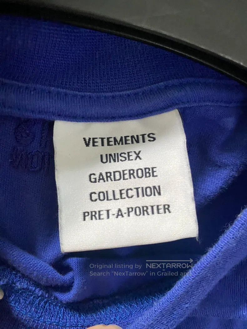 Vetements Vetements Signature Short Sleeve Size US XS / EU 42 / 0 - 4 Thumbnail