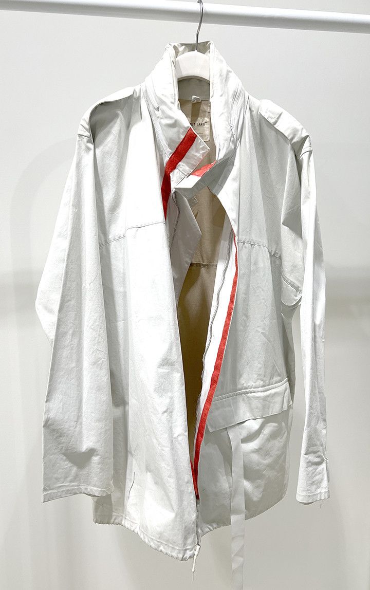 WHITE RESINED M65 FIELD JACKET - S/S 1998
