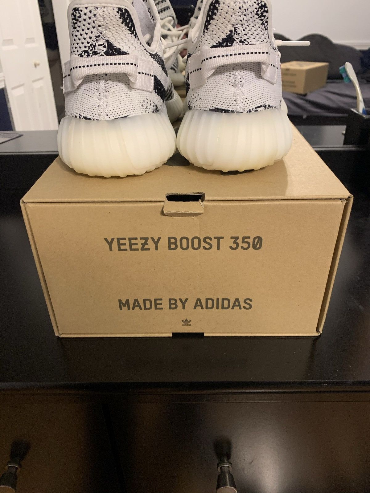 Adidas Adidas Yeezy Boost 350 V2 “Zebra” Men’s Size 10 Size US 10 / EU 43 - 5 Thumbnail