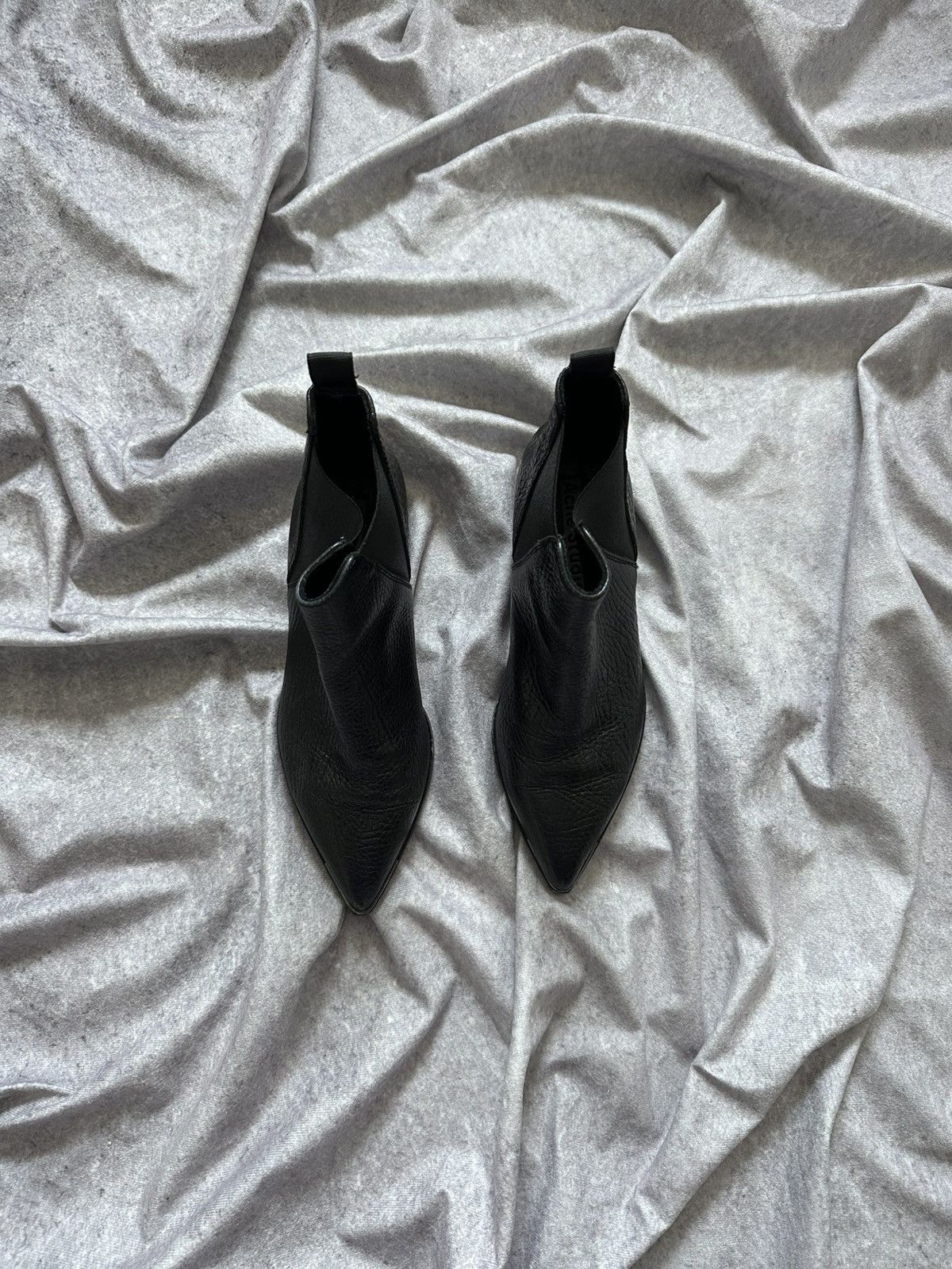 Acne Studios Acne Studios Jensen Ankle Boots In Leather Women Black Size US 6 / IT 36 - 5 Thumbnail