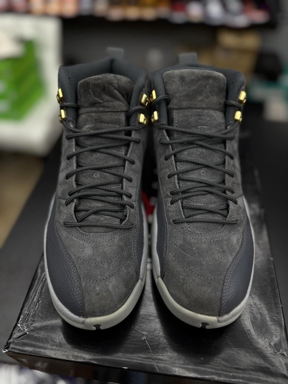 Jordan Brand Size 10.5 - Jordan 12 Retro Dark Grey 2017 (130690-005) Size US 10.5 / EU 43-44 - 12 Thumbnail