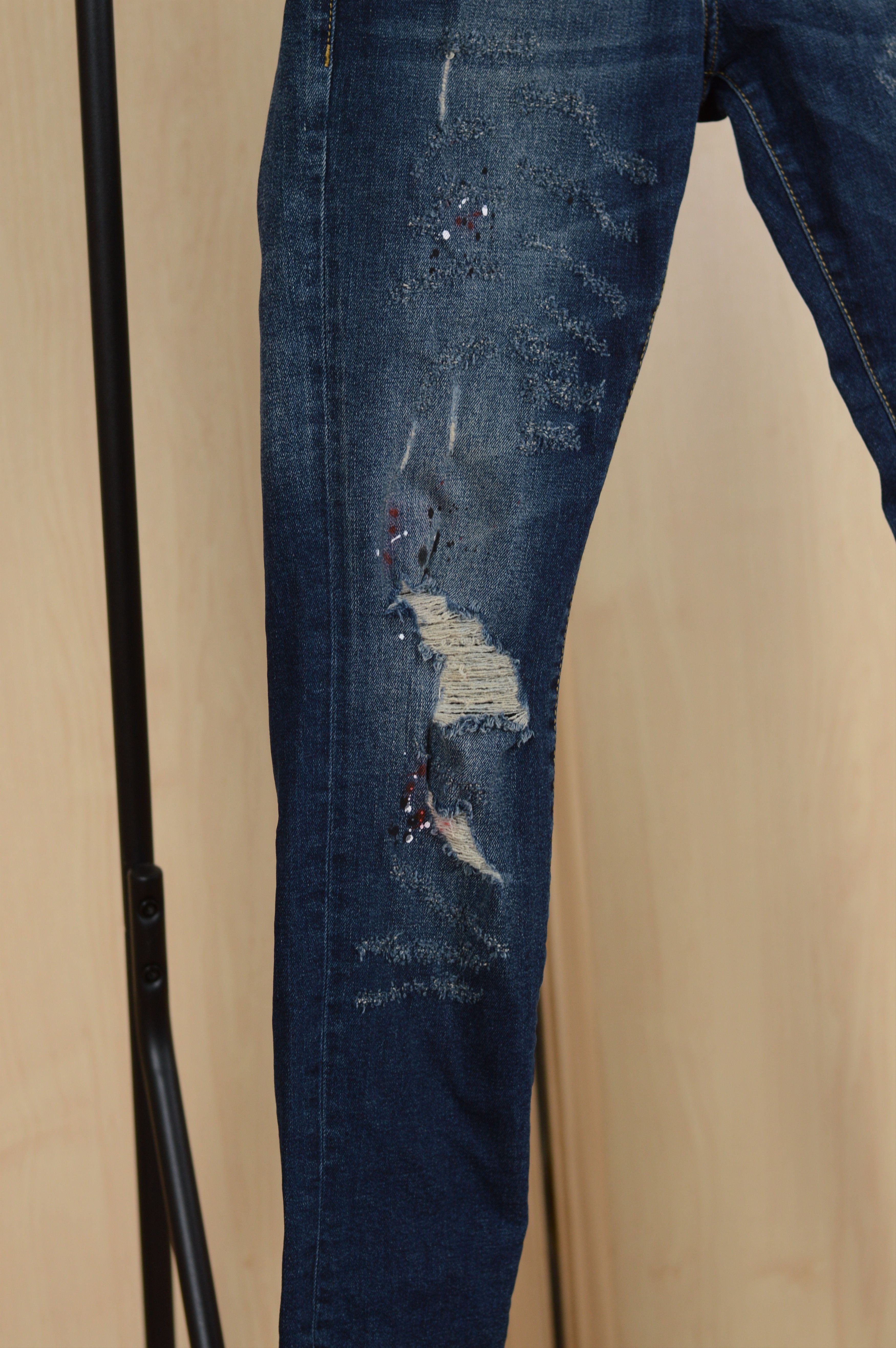 Dsquared2 Dsquared2 Distressed Denim Jeans Pant Size US 26 / EU 42 - 3 Thumbnail
