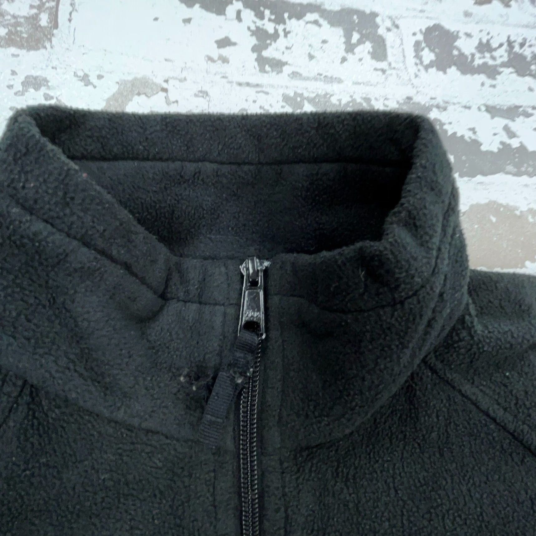Vintage Columbia Benton Springs Jacket Women Medium Black Fleece Full Zip Size M / US 6-8 / IT 42-44 - 5 Thumbnail