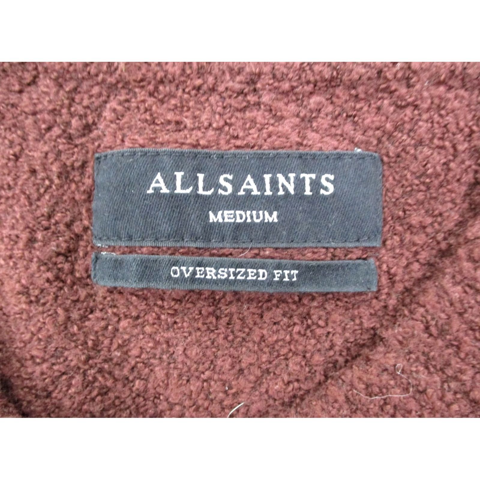 Allsaints AllSaints Sweater Men M Brown Pullover Classic Preppy Modern Knit Thermal Casual Size US M / EU 48-50 / 2 - 6 Thumbnail