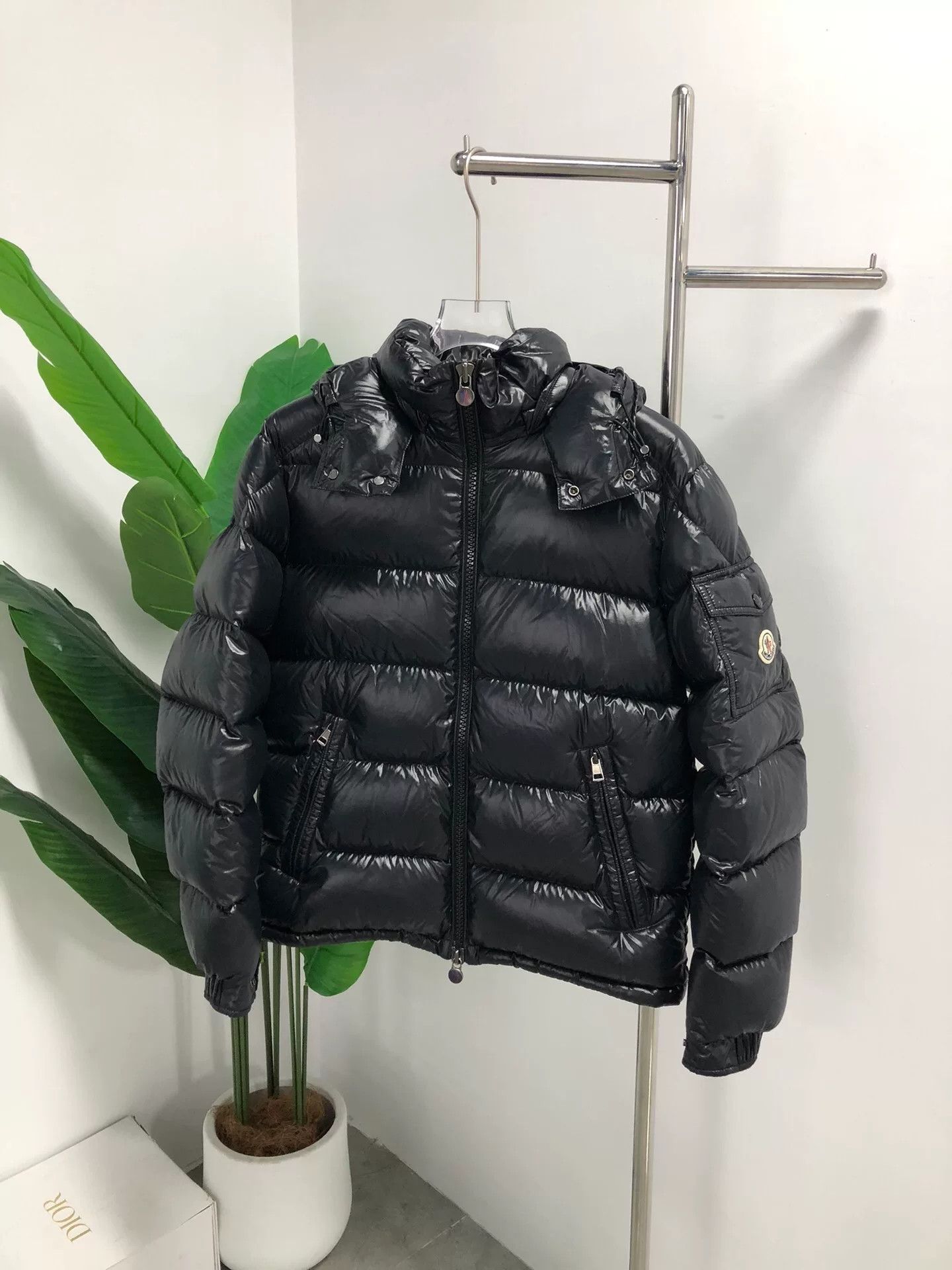 Moncler moncler maya series black down jacket Size US M / EU 48-50 / 2 - 1 Thumbnail
