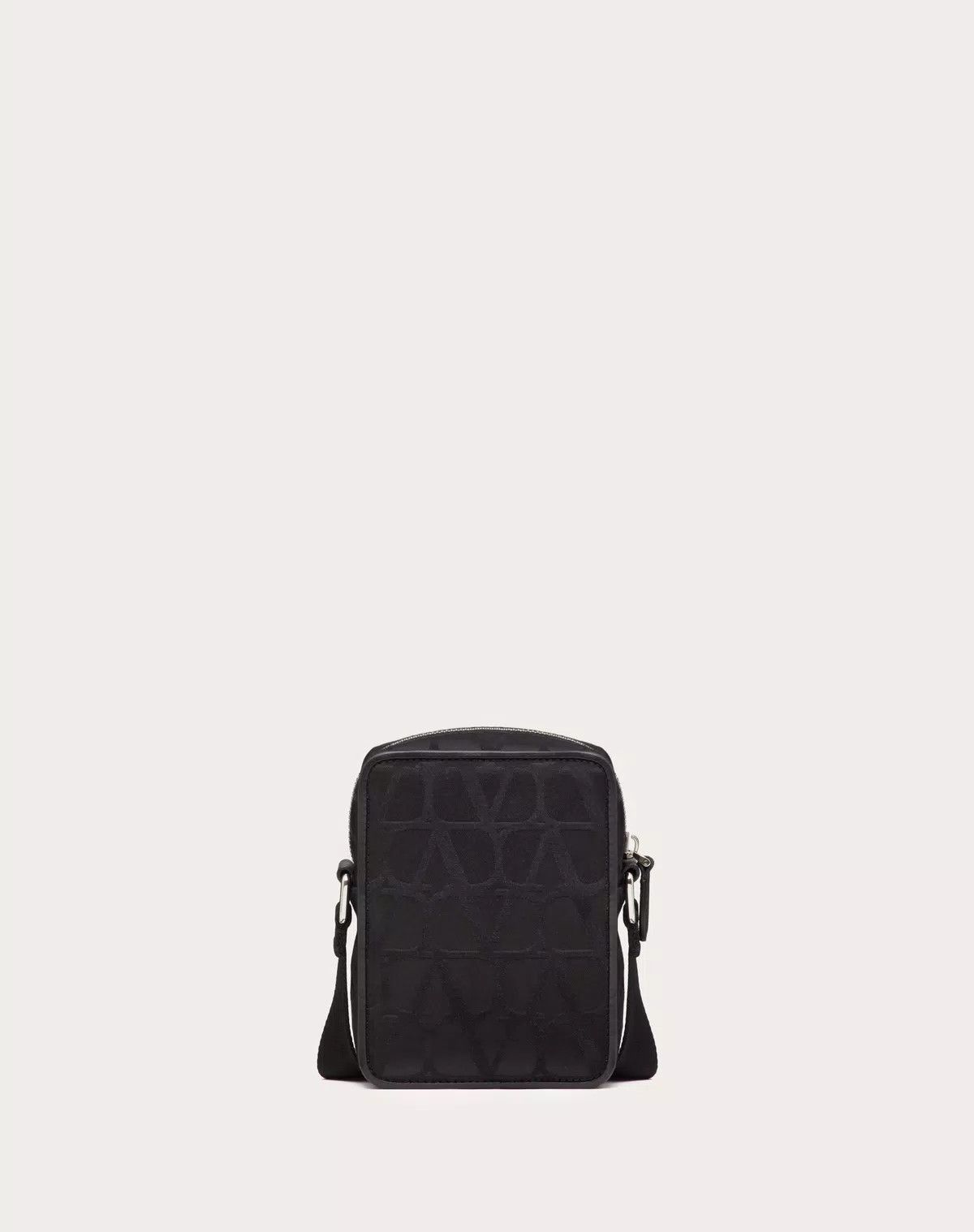 Valentino oc11z0725 Size: OS/ Iconographe Nylon Shoulder Bag in Black Size ONE SIZE - 2 Thumbnail