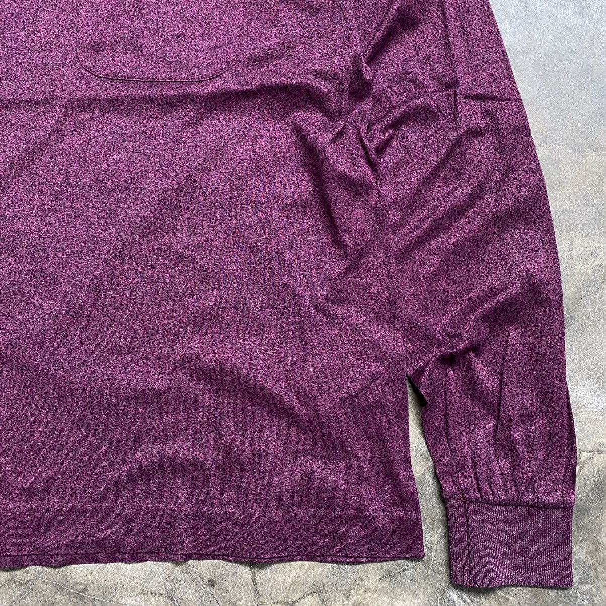 Christian Dior Monsieur 1990s Christian Dior Monsieur Maron Polo LS Shirts Size US L / EU 52-54 / 3 - 4 Thumbnail
