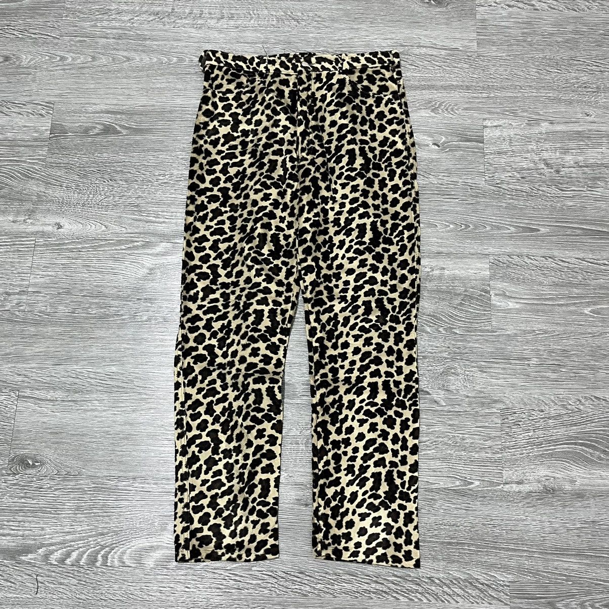 Japanese Brand Sexy Dynamite London Leopard Fleece Pant Size US 32 / EU 48 - 1 Thumbnail