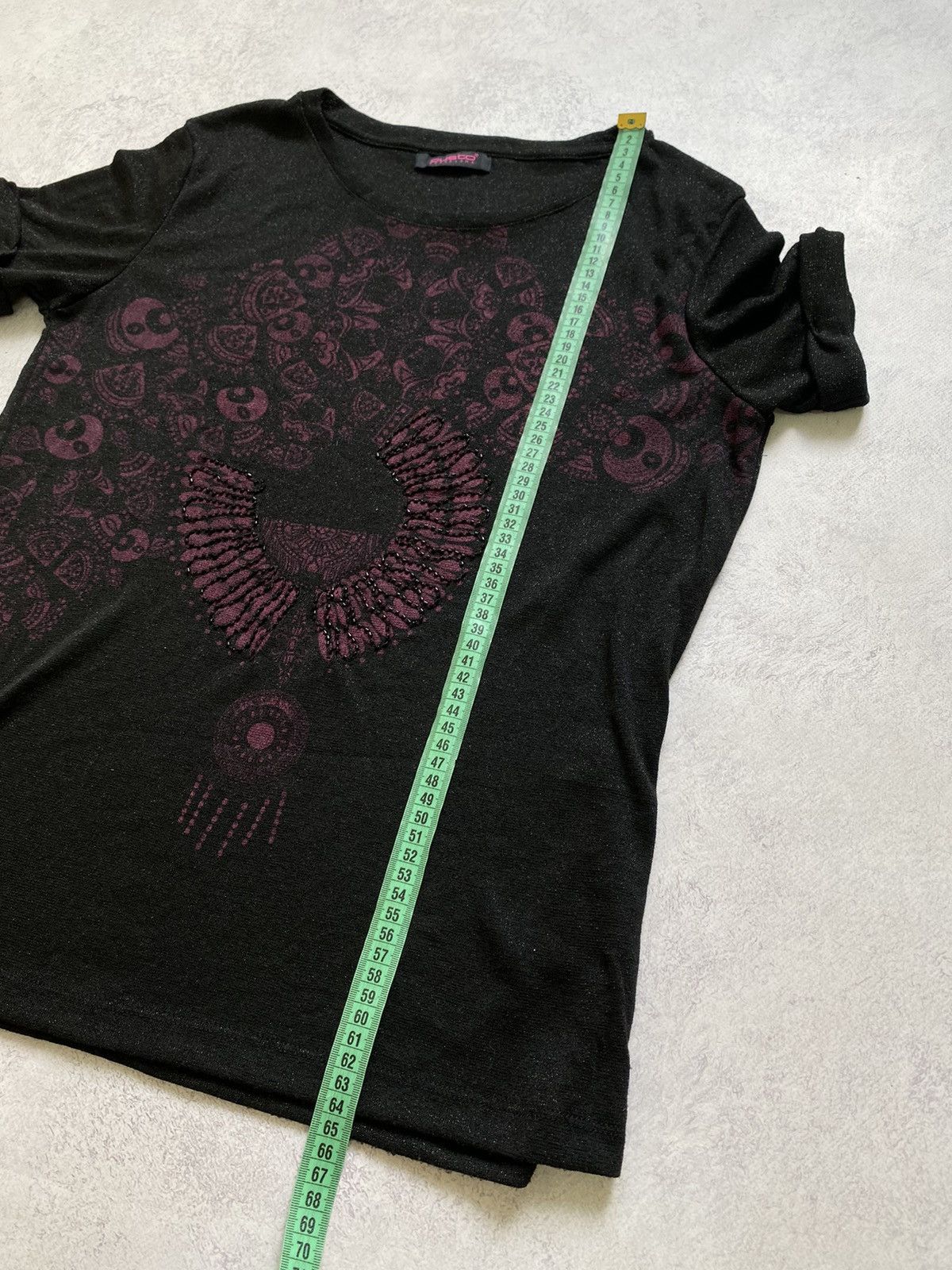 Custo Barcelona Custo Barcelona Womens Black Short Sleeve Top Size S Size S / US 4 / IT 40 - 13 Thumbnail