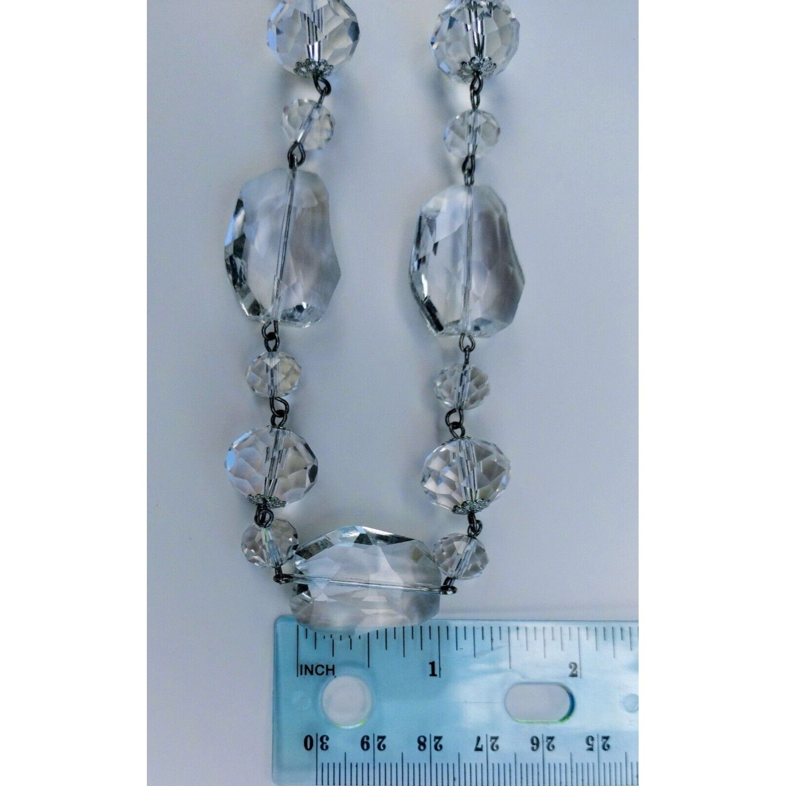 Other Kim Rogers Set Clear Beads Necklace Earrings Bracelet Transp Size ONE SIZE - 19 Thumbnail