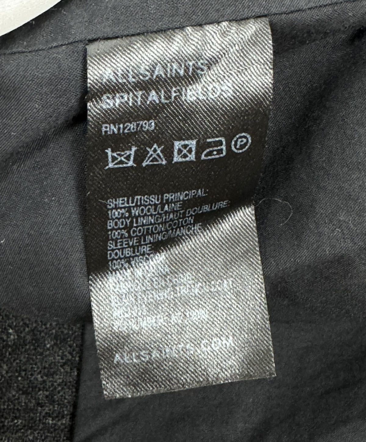Allsaints AllSaints Wool Overcoat Belted size 6 Size XS / US 0-2 / IT 36-38 - 16 Thumbnail
