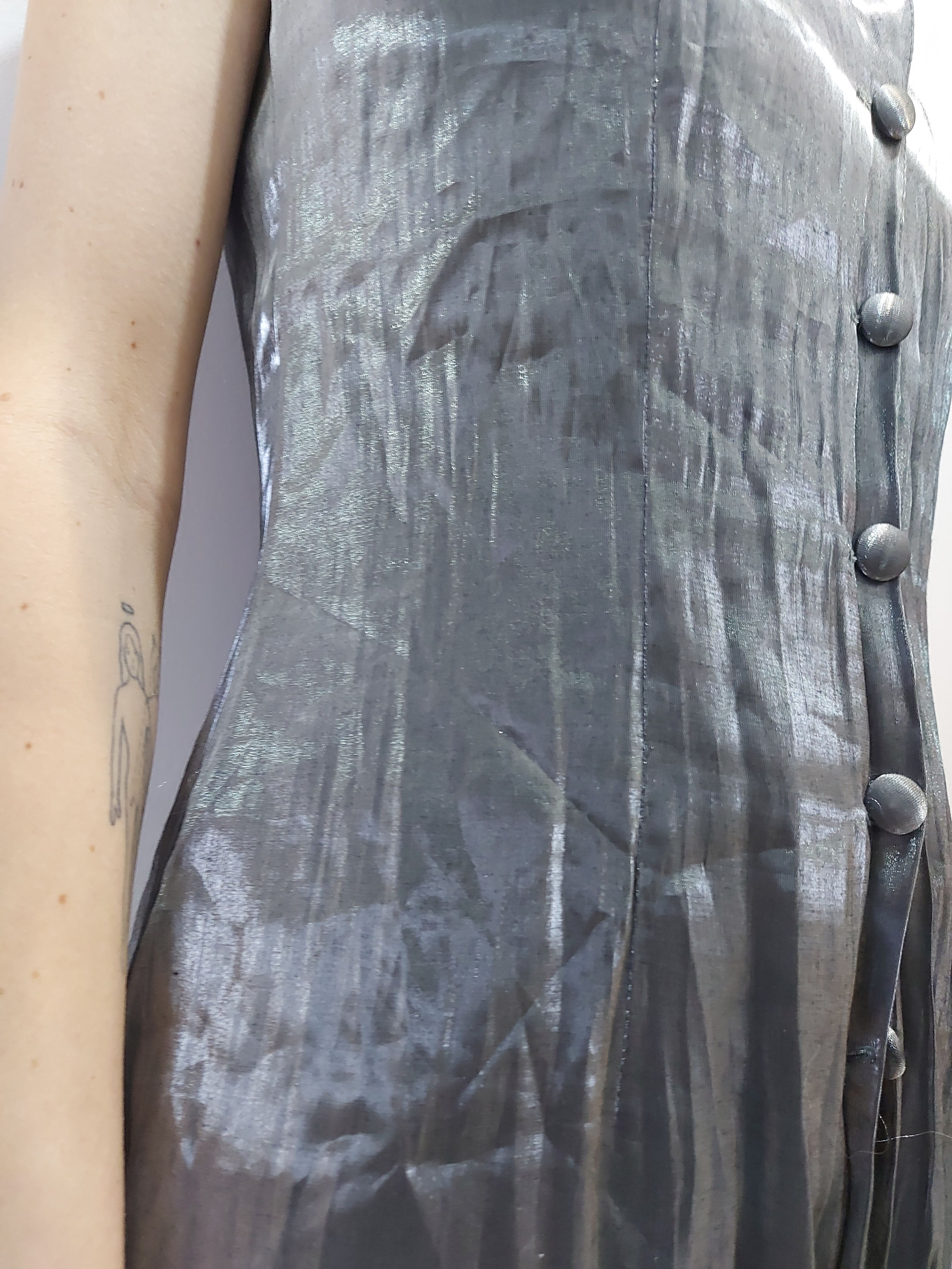 Other Sepia Colombia Mercury Silver Dress, Size S Size S / US 4 / IT 40 - 5 Thumbnail