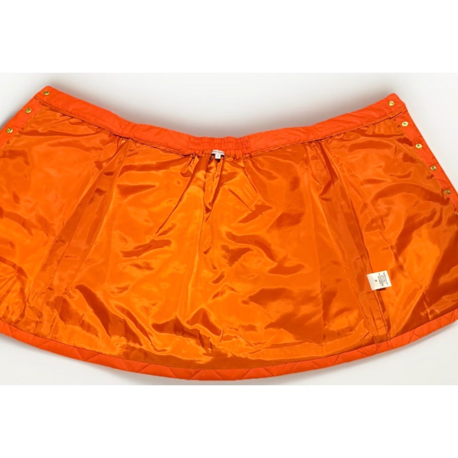 Valentino Frances Valentine Skirt Cassidy Mini Small S Orange Womens 90s? Size 28" / US 6 / IT 42 - 7 Thumbnail