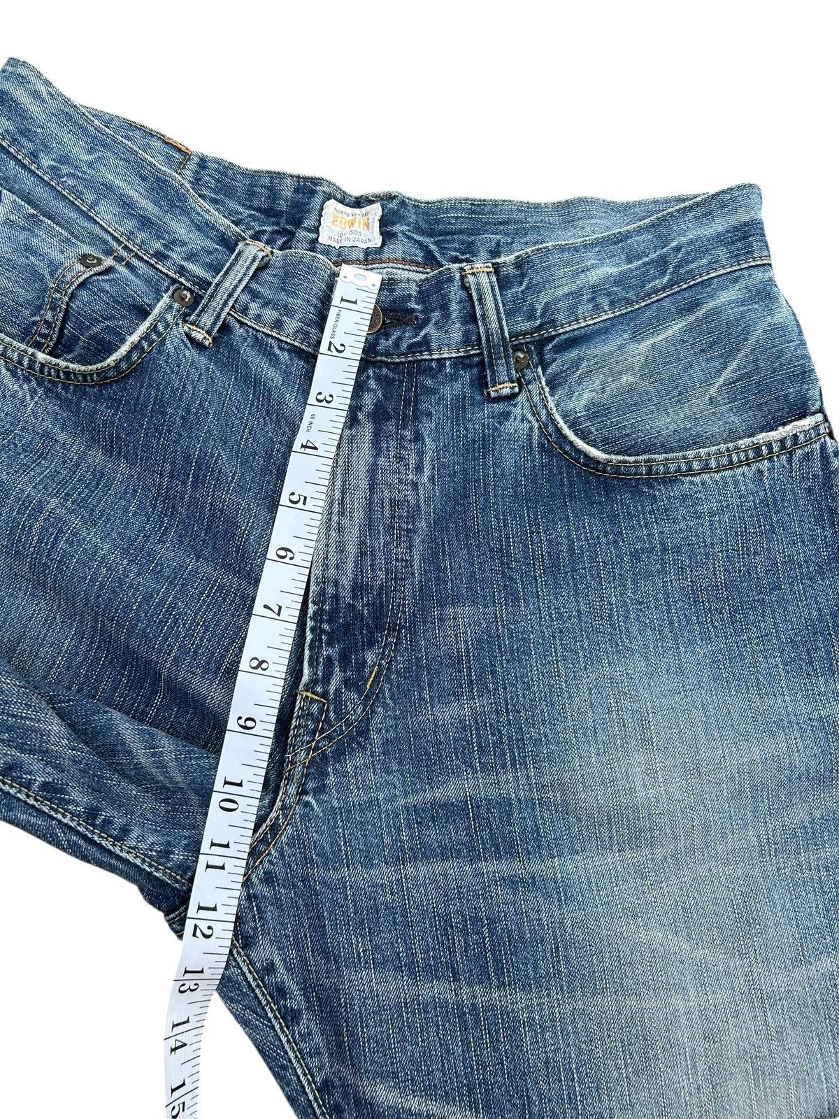 Kapital Vintage Edwin 505Z Selvedge Distressed Denim Jeans Size US 33 - 14 Thumbnail