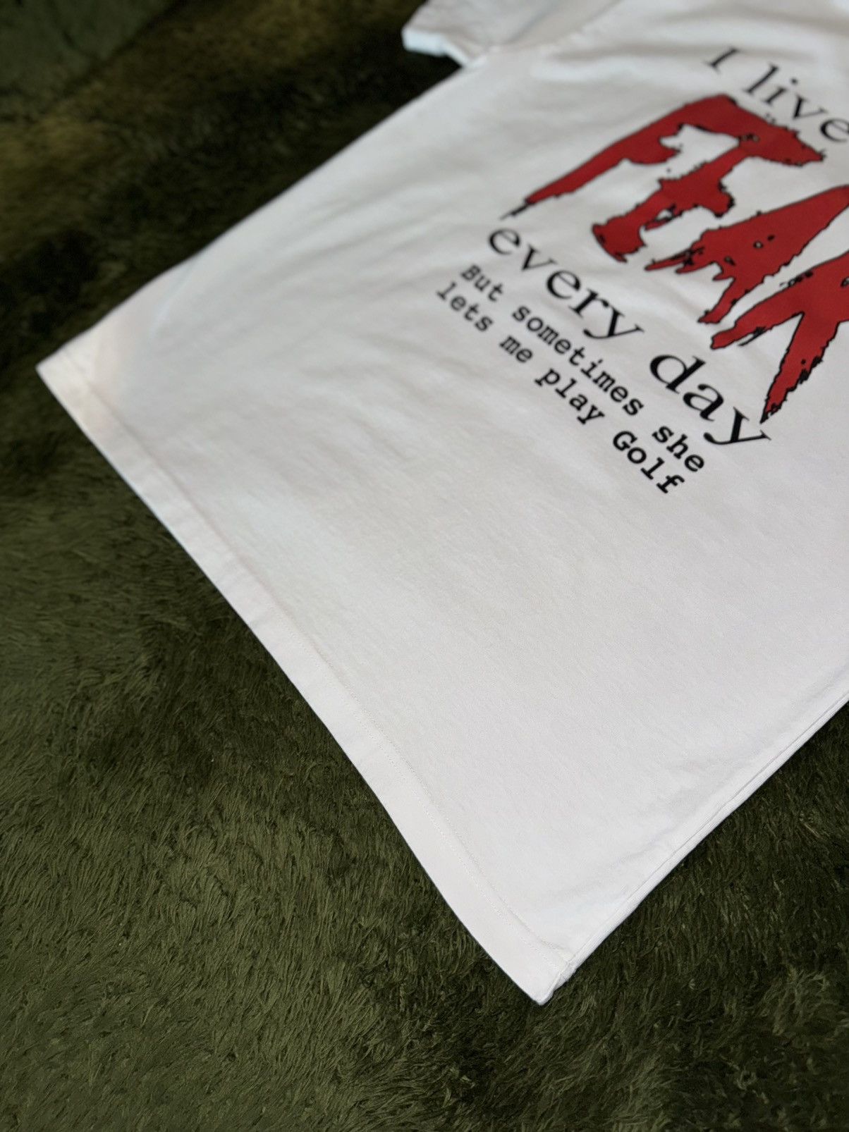 Metalwood Studio [M] Metalwood Studio FEAR Golf T-Shirt (Made in USA) Size US M / EU 48-50 / 2 - 5 Thumbnail