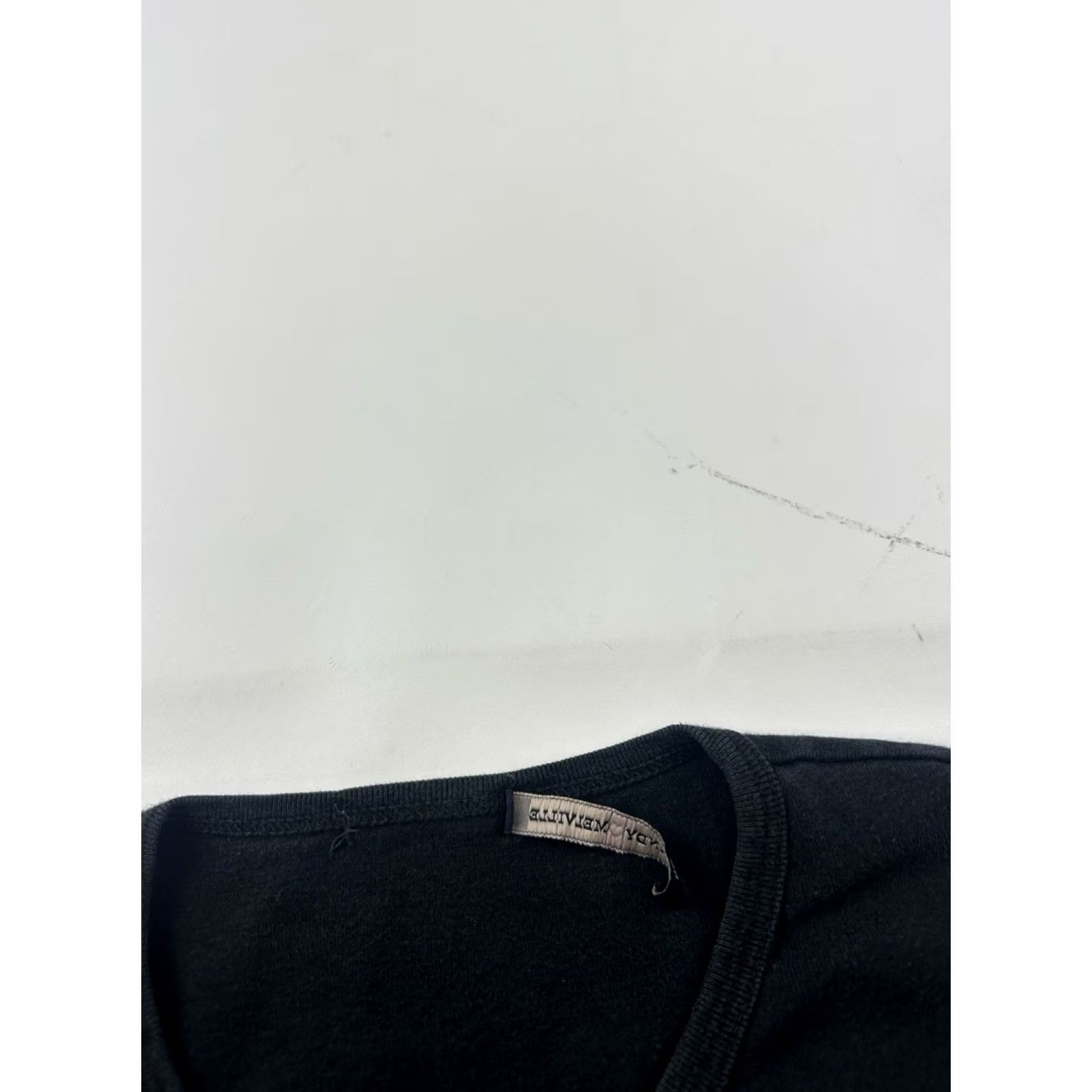 Brandy Melville Brandy Melville Shirt Womens One Size OS Black Button Front Made In Italy Size ONE SIZE - 3 Thumbnail